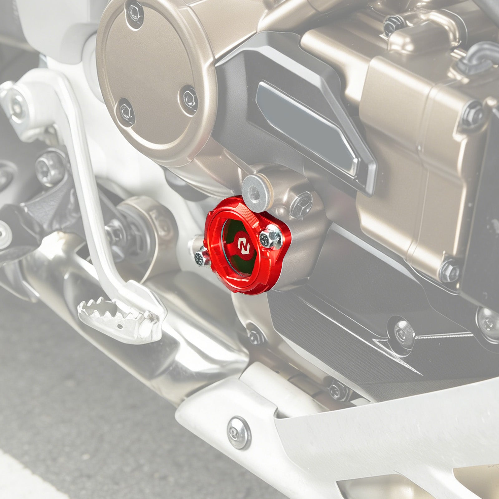 Transparent Oil Filter Cover For Honda Africa Twin CRF 1000 1100L ADV Sports