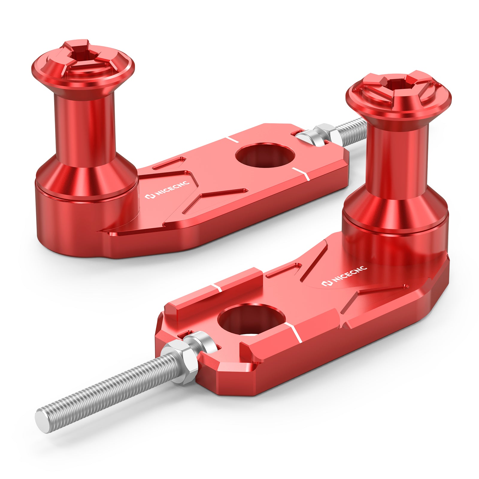 Rear Axle Blocks Chain Tensioner Adjuster w/Stand Hook For Honda CRF1100L Africa Twin