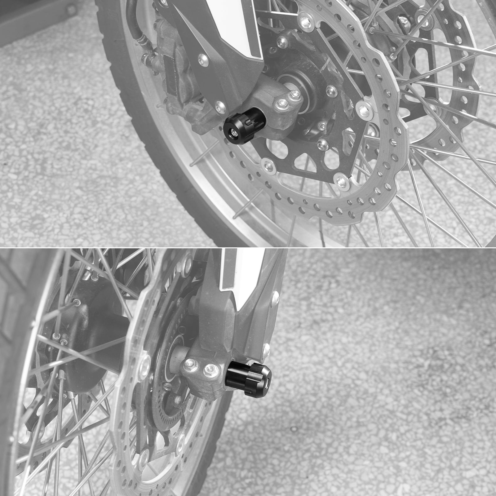 Front Wheel Slider Crash Protector Guard For Honda CRF1100L Africa Twin 2020-2024