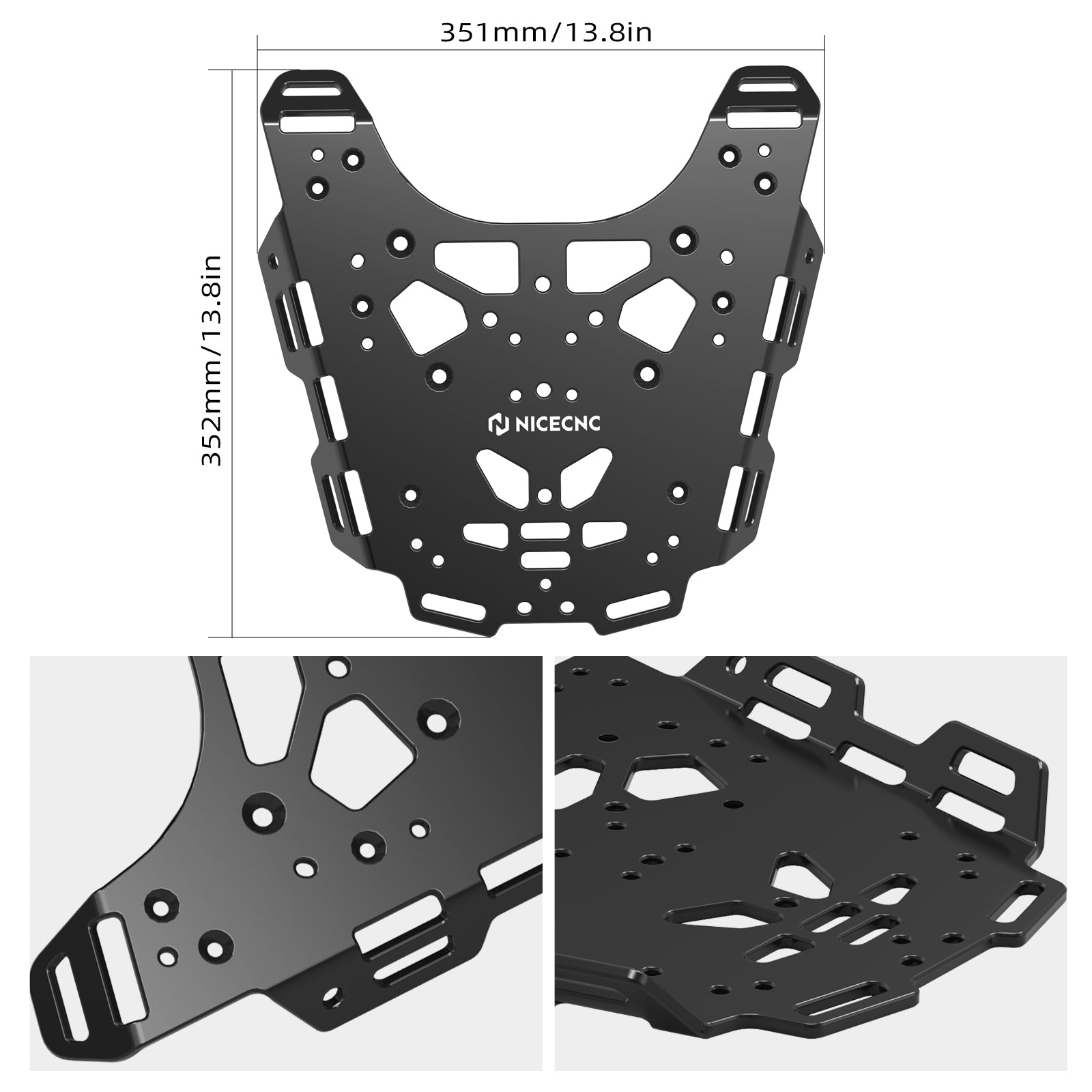 Rear Luggage Rack Kit For Honda CRF1100L Africa Twin 2022-2023
