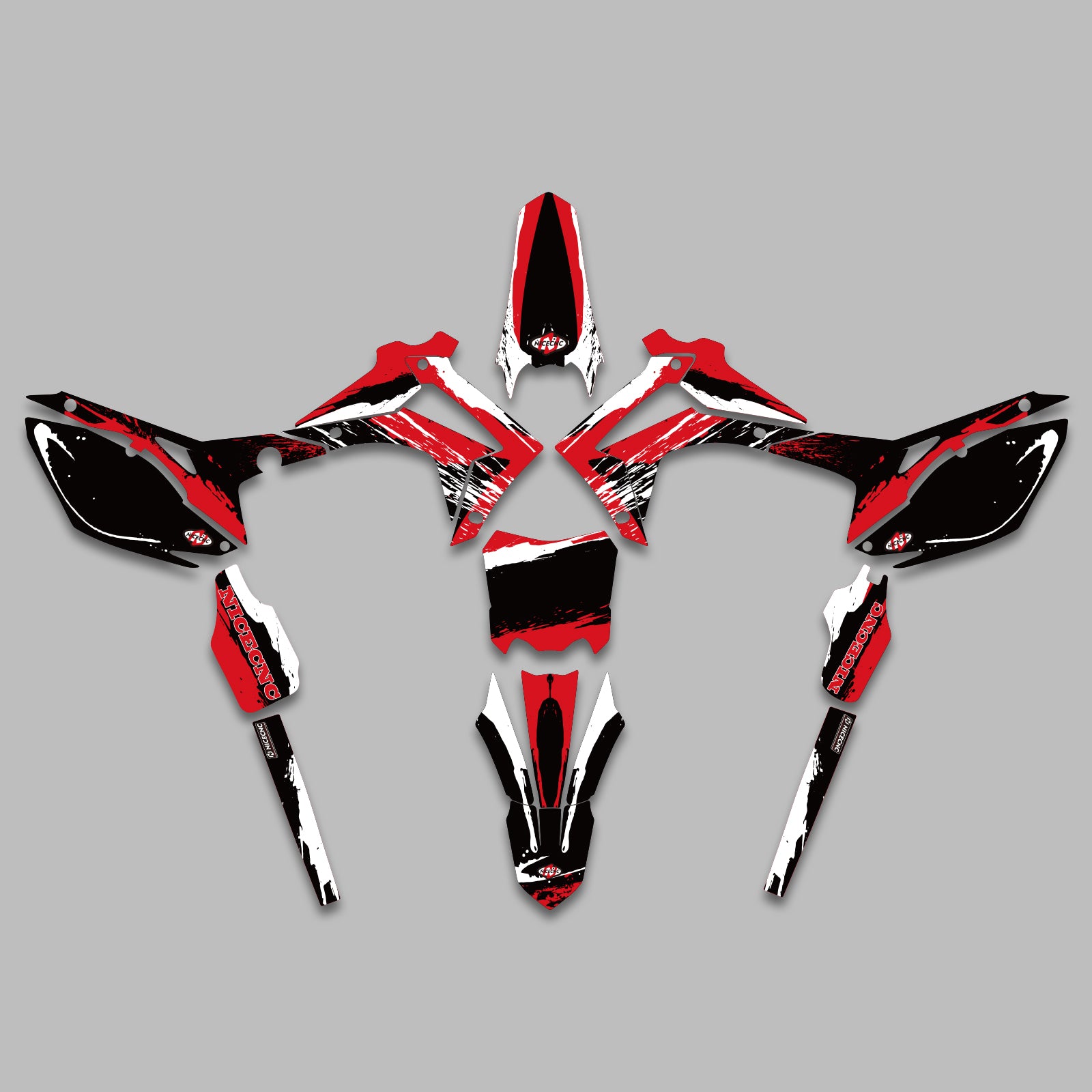 Full Graphics Decals Stickers Set For HONDA CRF250 2014-2017 CRF450 2013-2016