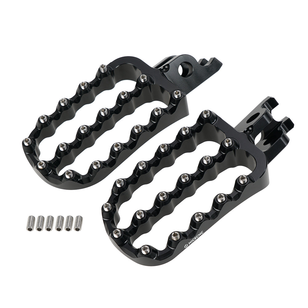 Wide Enlarged Foot Pegs Pedals Set For Honda CRF250RX / L CRF450L / RX CRF1000L