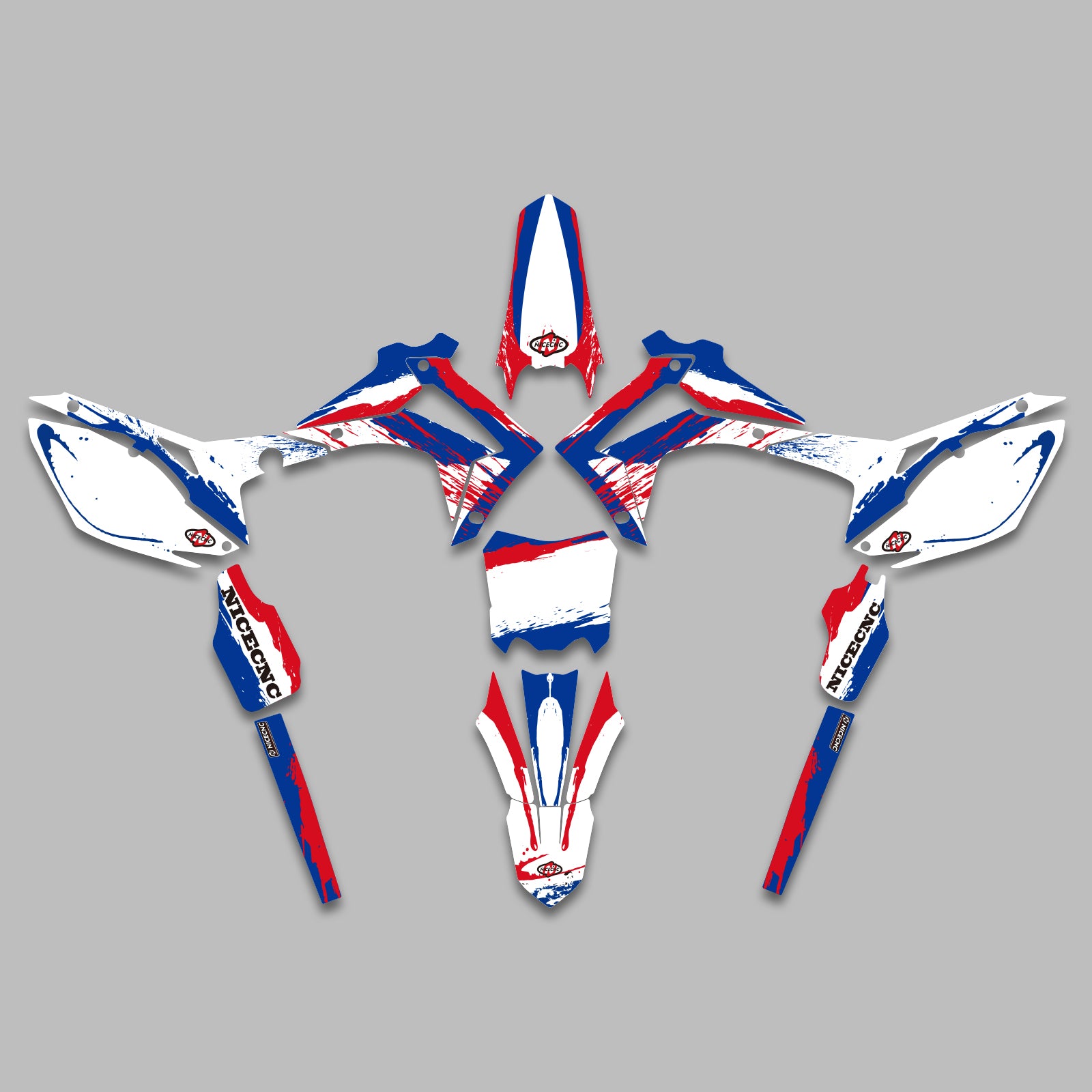 Motorcycle Graphics Decals Stickers Set For HONDA CRF250 2014-2017 CRF450 2013-2016