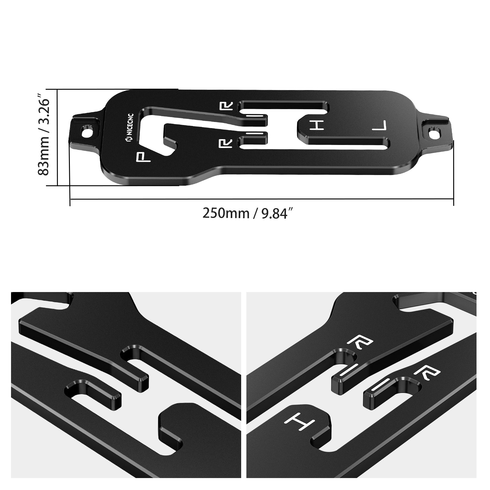 UTV Gear Shifter Plate Gate Trim Panel For Honda Talon 1000R 1000X 1000X-4