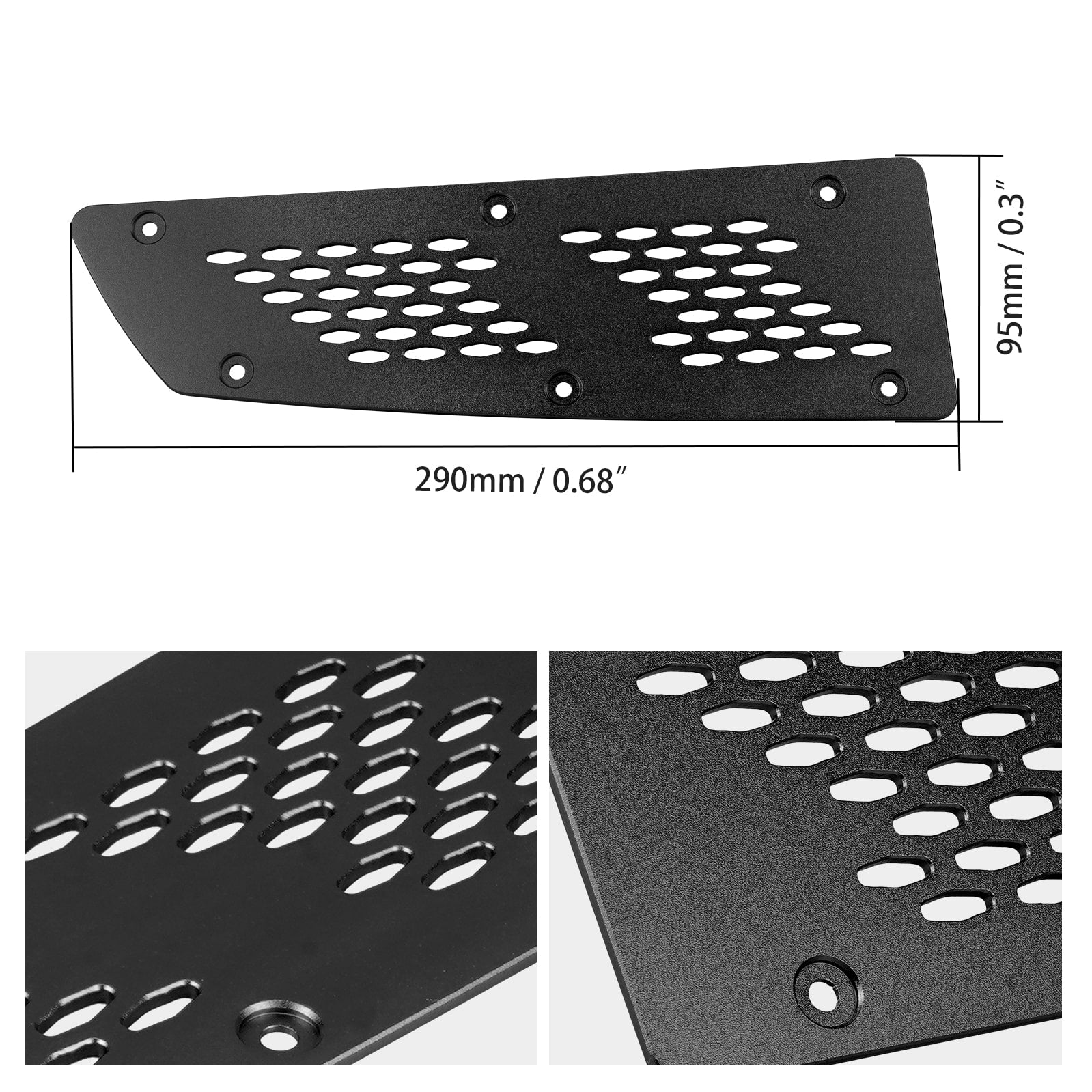 UTV SXS Switch Dash Accessory Cover Plate Panel For Honda Talon 1000R / X / X-4