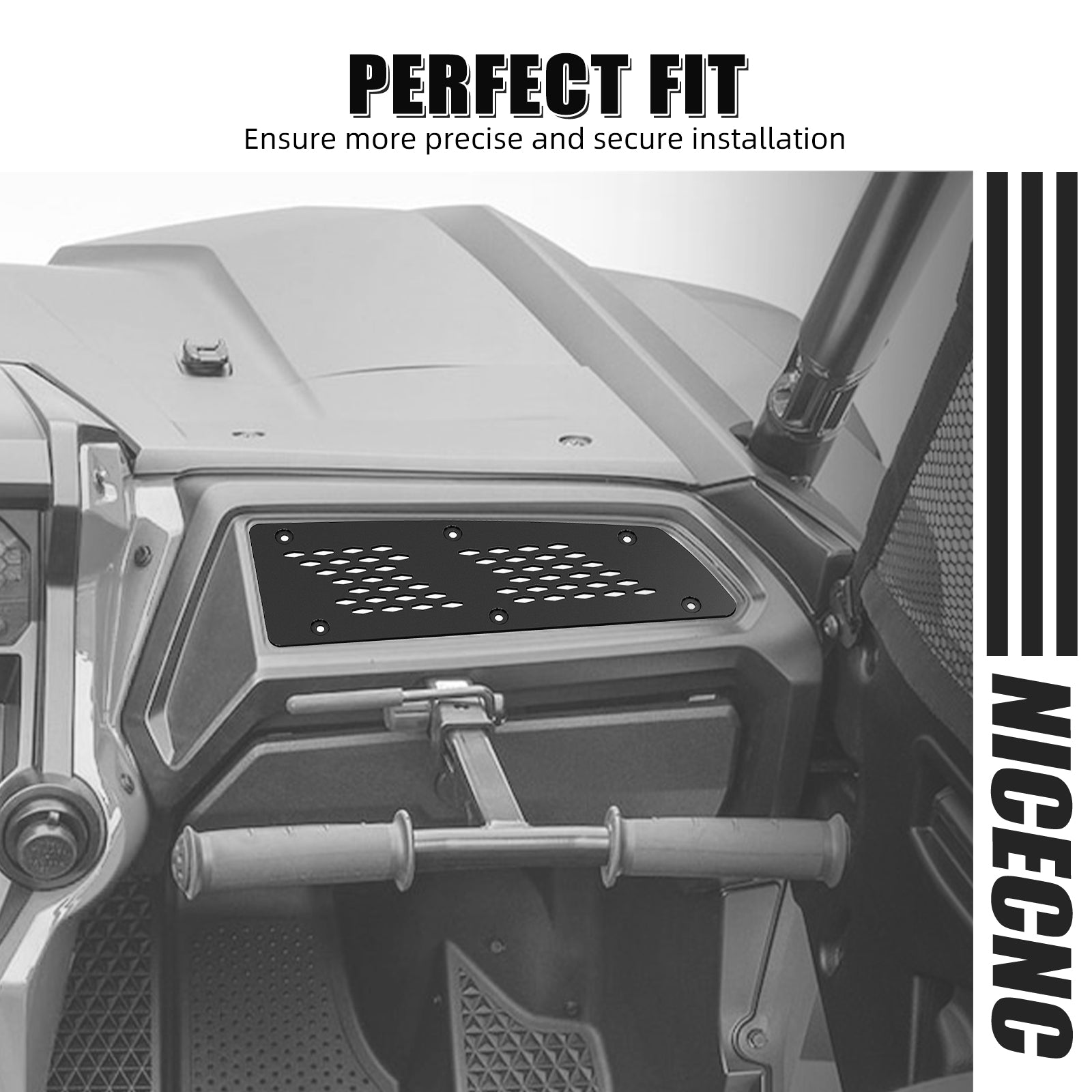 UTV SXS Switch Dash Accessory Cover Plate Panel For Honda Talon 1000R / X / X-4