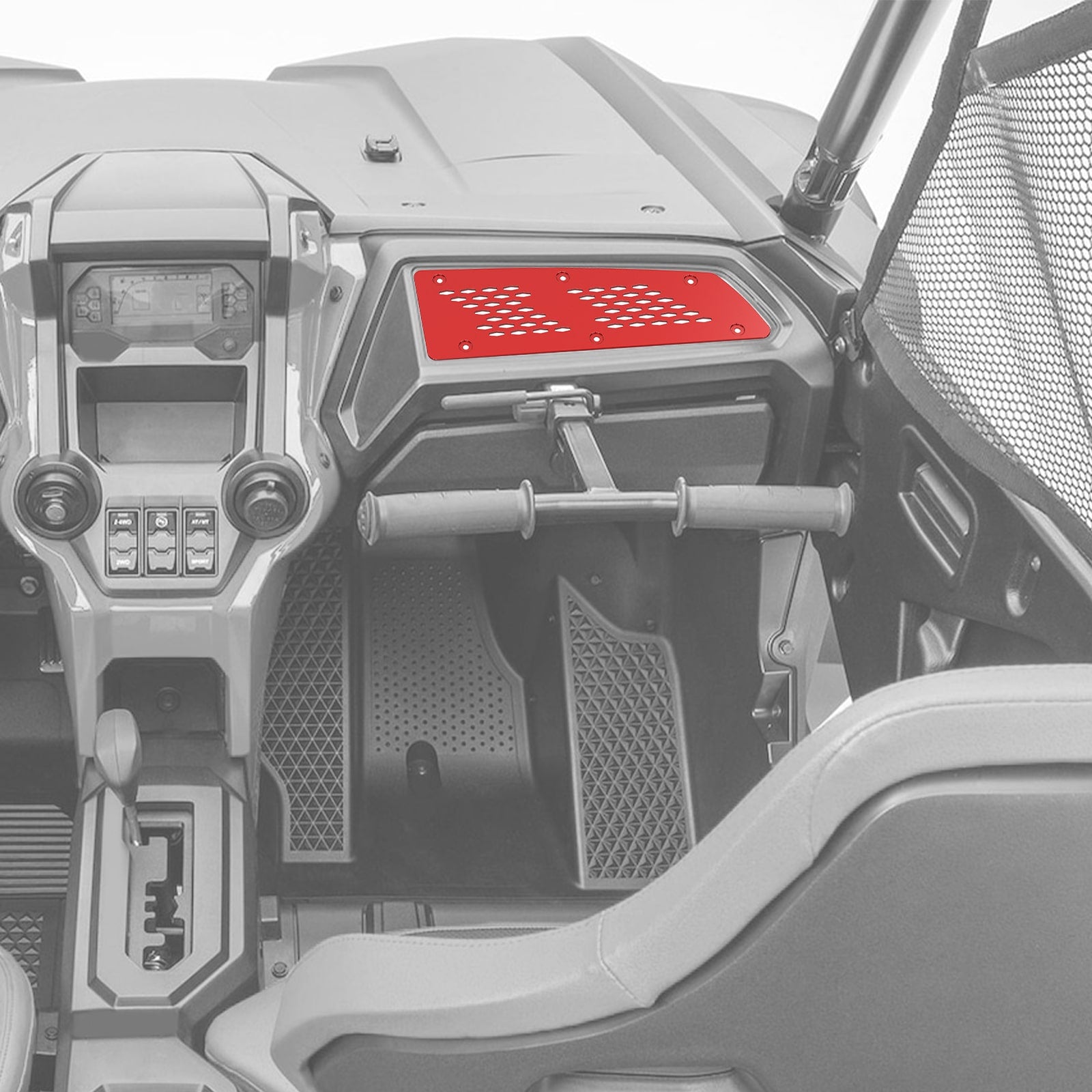 UTV SXS Switch Dash Accessory Cover Plate Panel For Honda Talon 1000R / X / X-4