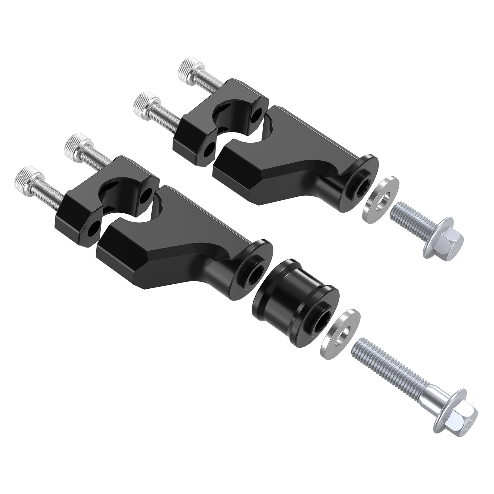 ATV Handlebar Risers Holder Clamps For Honda TRX 450R / ER 400X 250X 90X