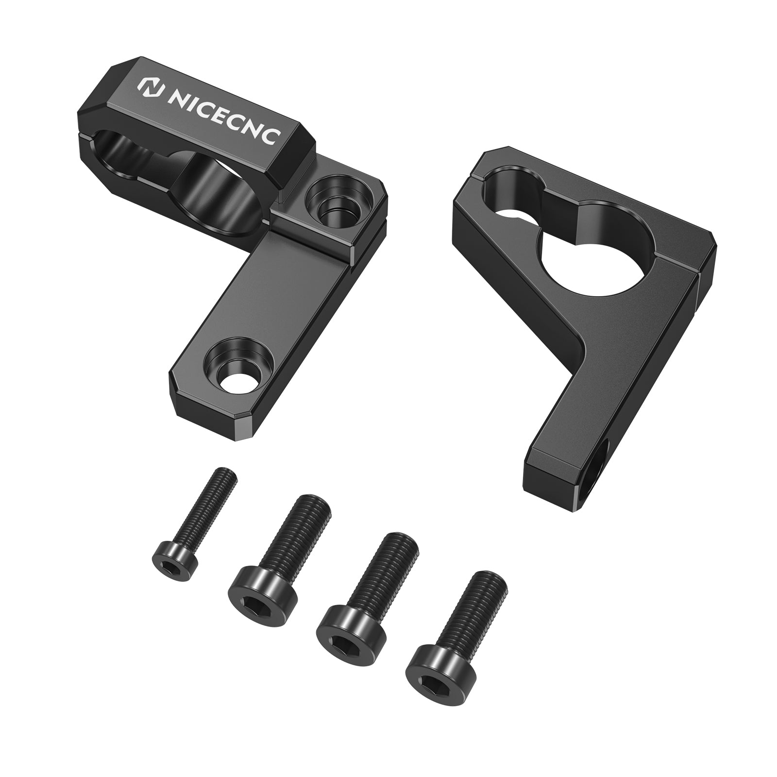 ATV Dual-Size Rear Brake Line Hose Clamps Holder For Honda TRX 450 R / ER