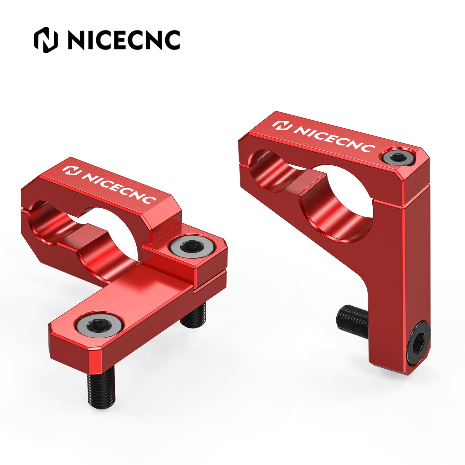 ATV Dual-Size Rear Brake Line Hose Clamps Holder For Honda TRX 450 R / ER