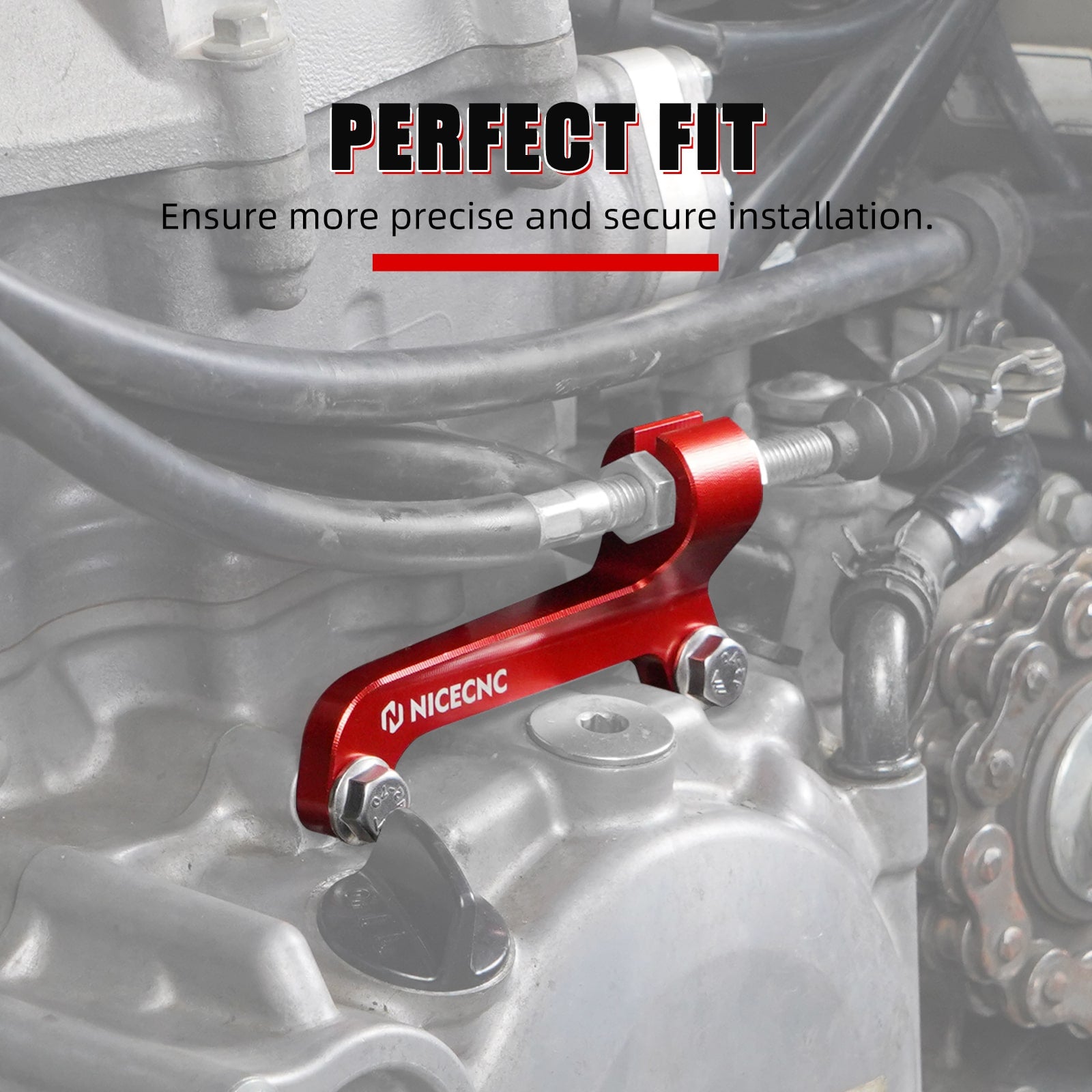 ATV Clutch Cable Receiver Holder Bracket For Honda TRX 450 R / ER 2006-2014
