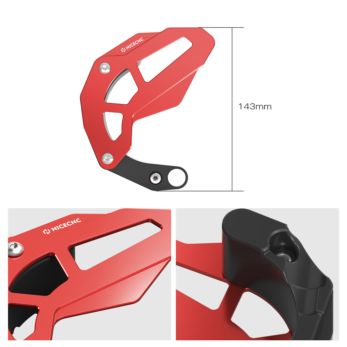 ATV Engine Case Saver Chain Guard Trim Panel For Honda TRX 450 R / ER