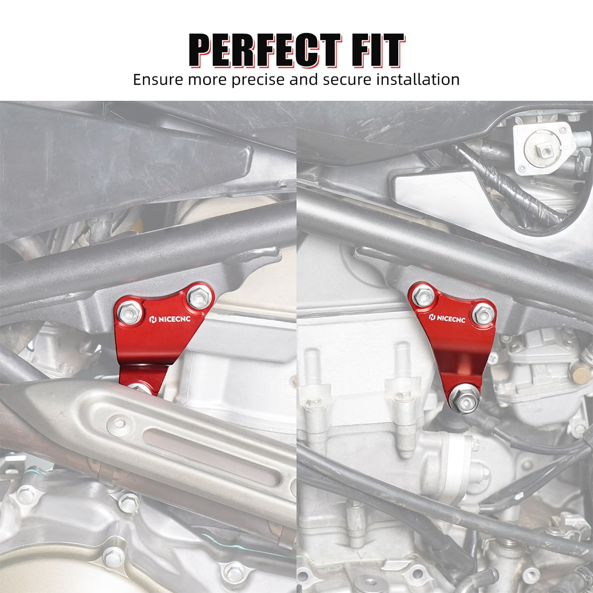 ATV Engine Upper Stay Mounting Hanger Brackets For Honda TRX450R / ER 2006-2014