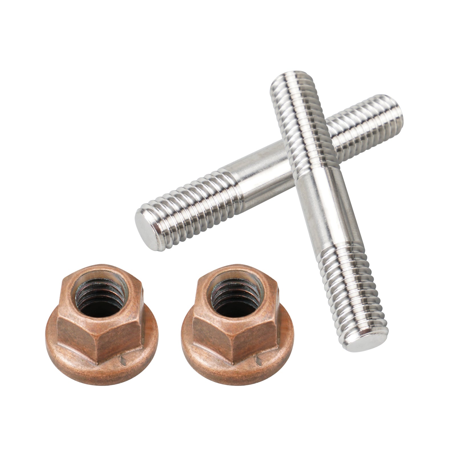 ATV Exhaust Muffer Head Pipe Studs Nuts Bolts Kit For Honda TRX 450R / ER