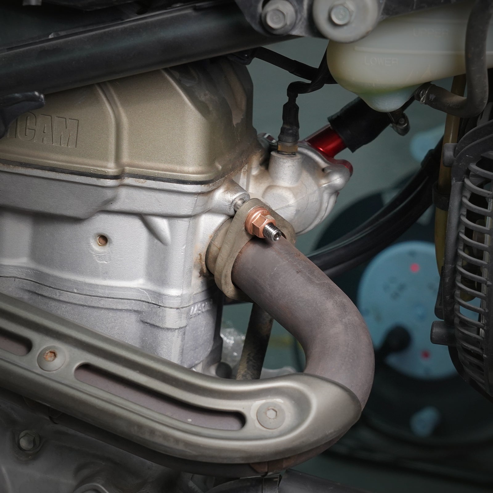 ATV Exhaust Head Pipe Studs Nuts Bolts Kit For Honda TRX450R TRX450ER 2006-2014