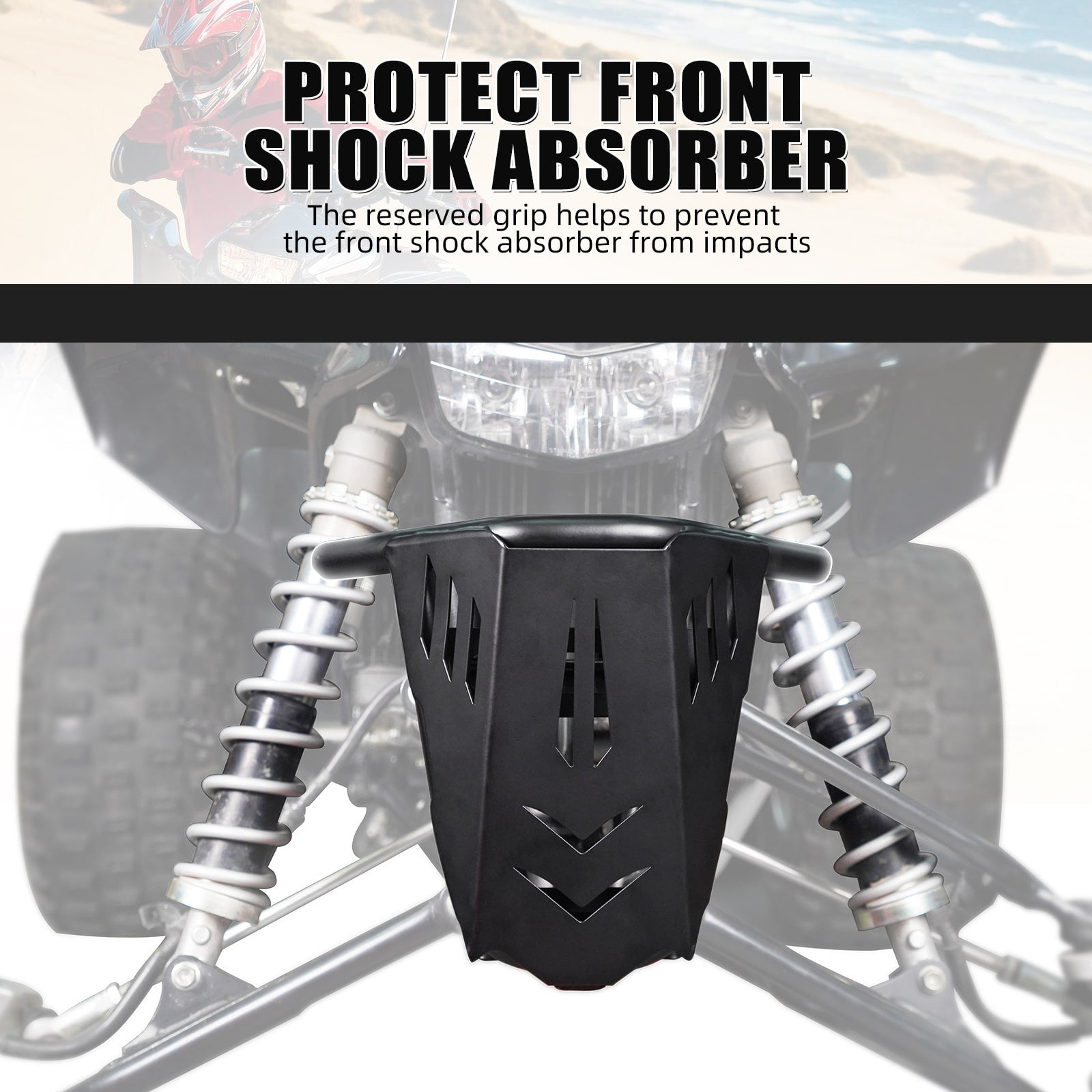 ATV Front Bumper Grab Bar Protection Body Guard For Honda TRX 450 R / ER