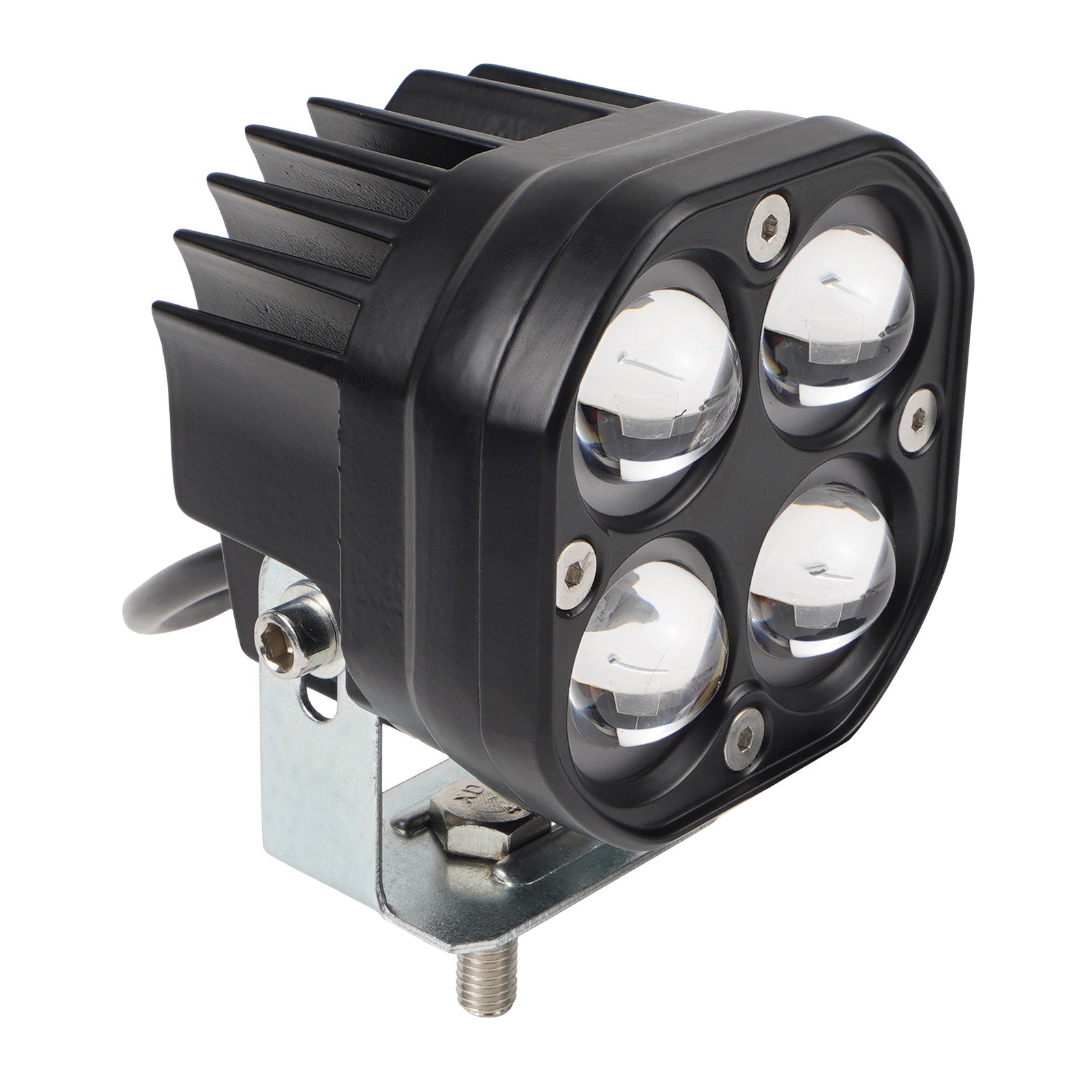 ATV LED Front Headlights Work Lights W/Adjustable Bracket For Honda TRX450 R / ER