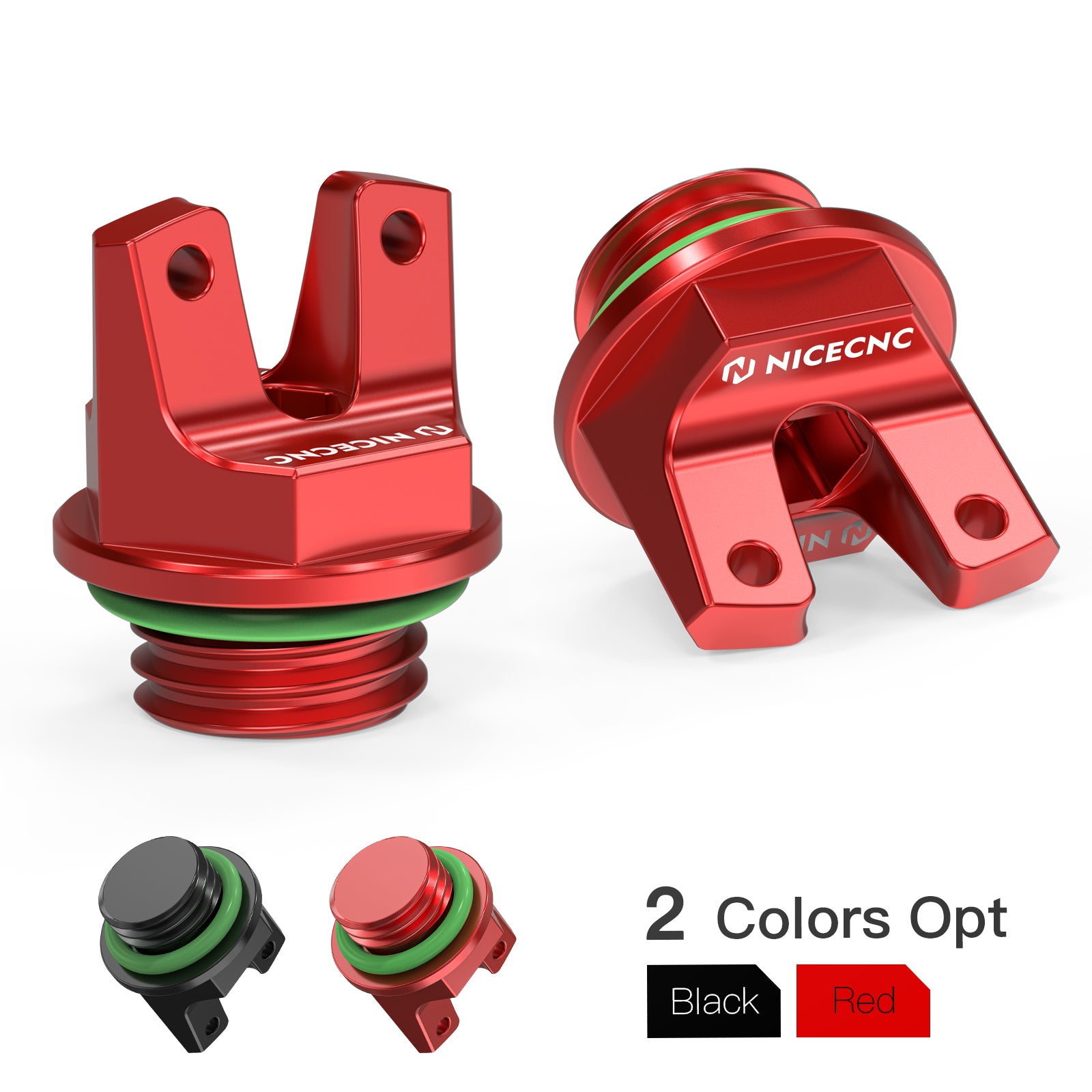 ATV Crankcase Cover Oil Filler Caps With O-Ring For Honda TRX450R TRX450ER