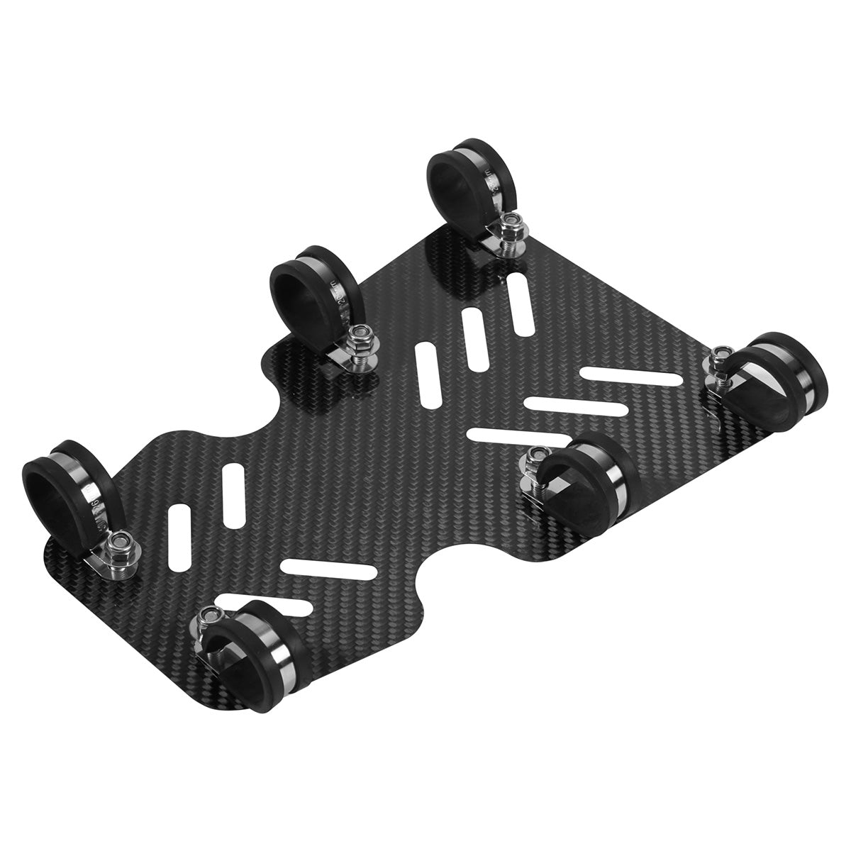 ATV Carbon Fiber Radiator Frame Mud Splash Guard For Honda TRX 450 R / ER