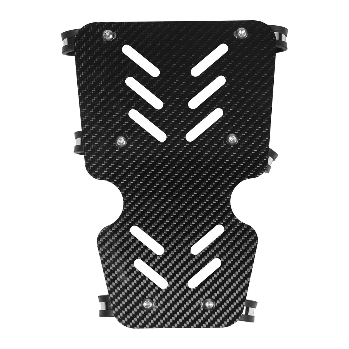 ATV Carbon Fiber Radiator Frame Mud Splash Guard For Honda TRX 450 R / ER