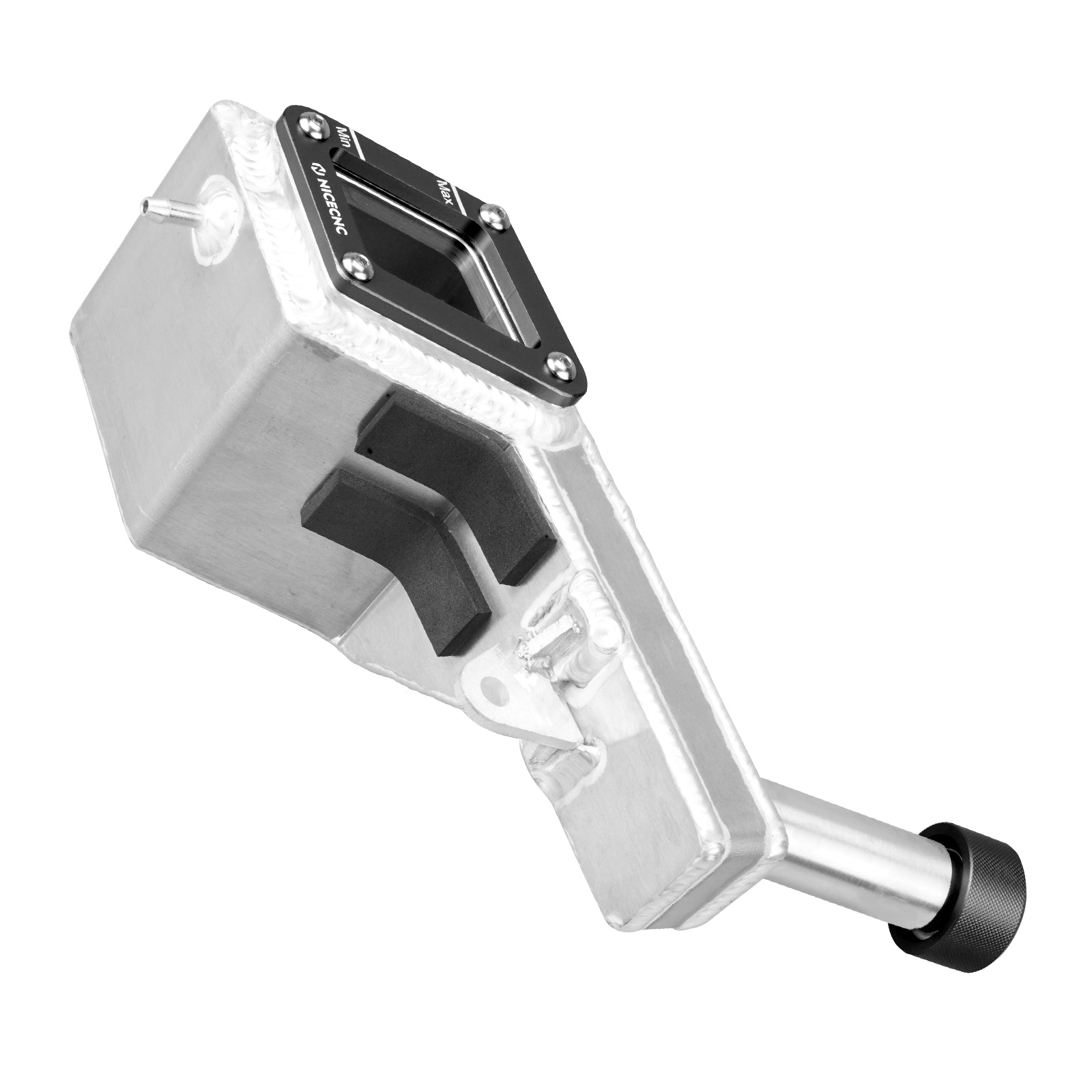 ATV Clear Radiator Reservoir Coolant Recovery Tank For Honda TRX 450 R / ER