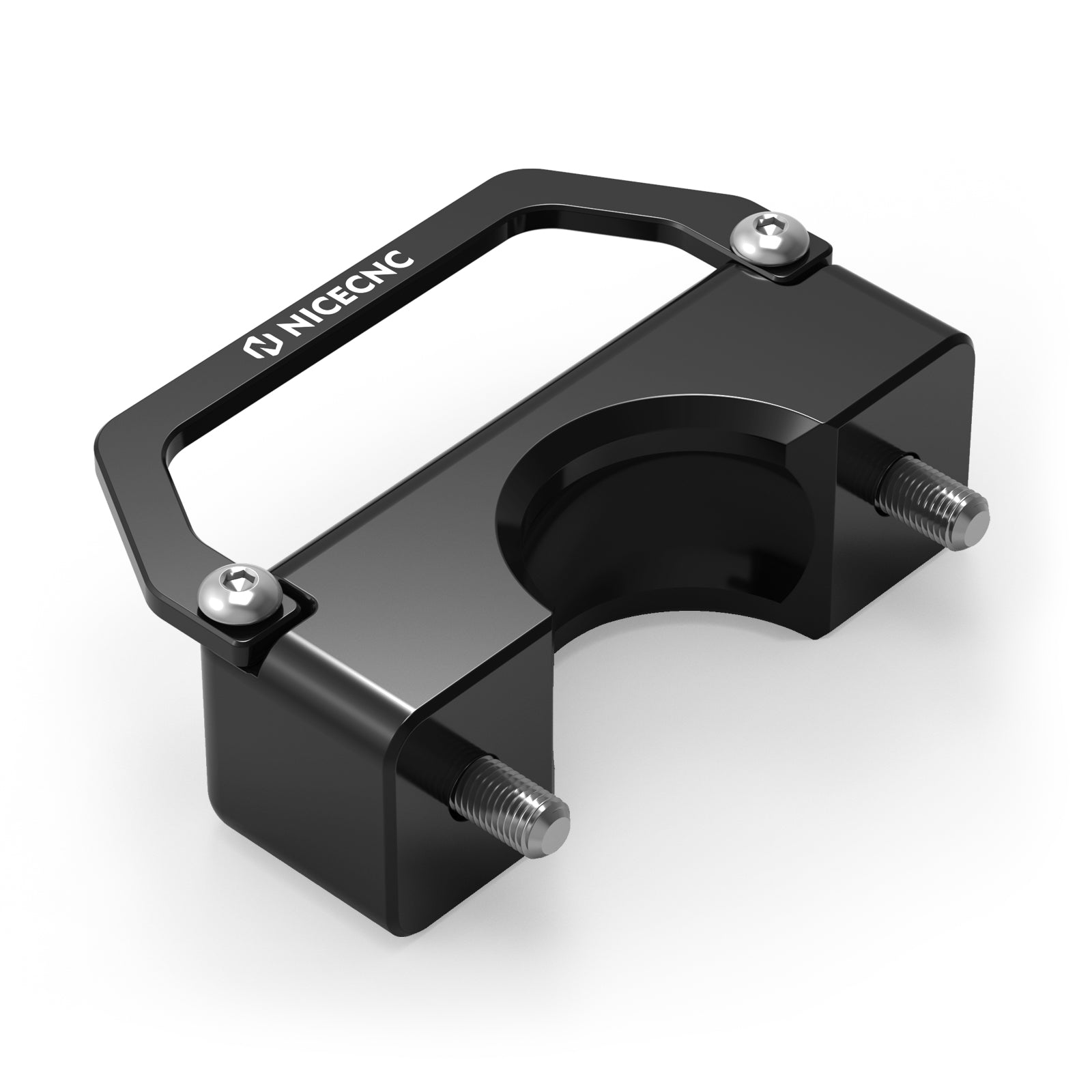 ATV Steering Stem Mount Holder Bracket & Wire Clamp For Honda TRX 450 R / ER
