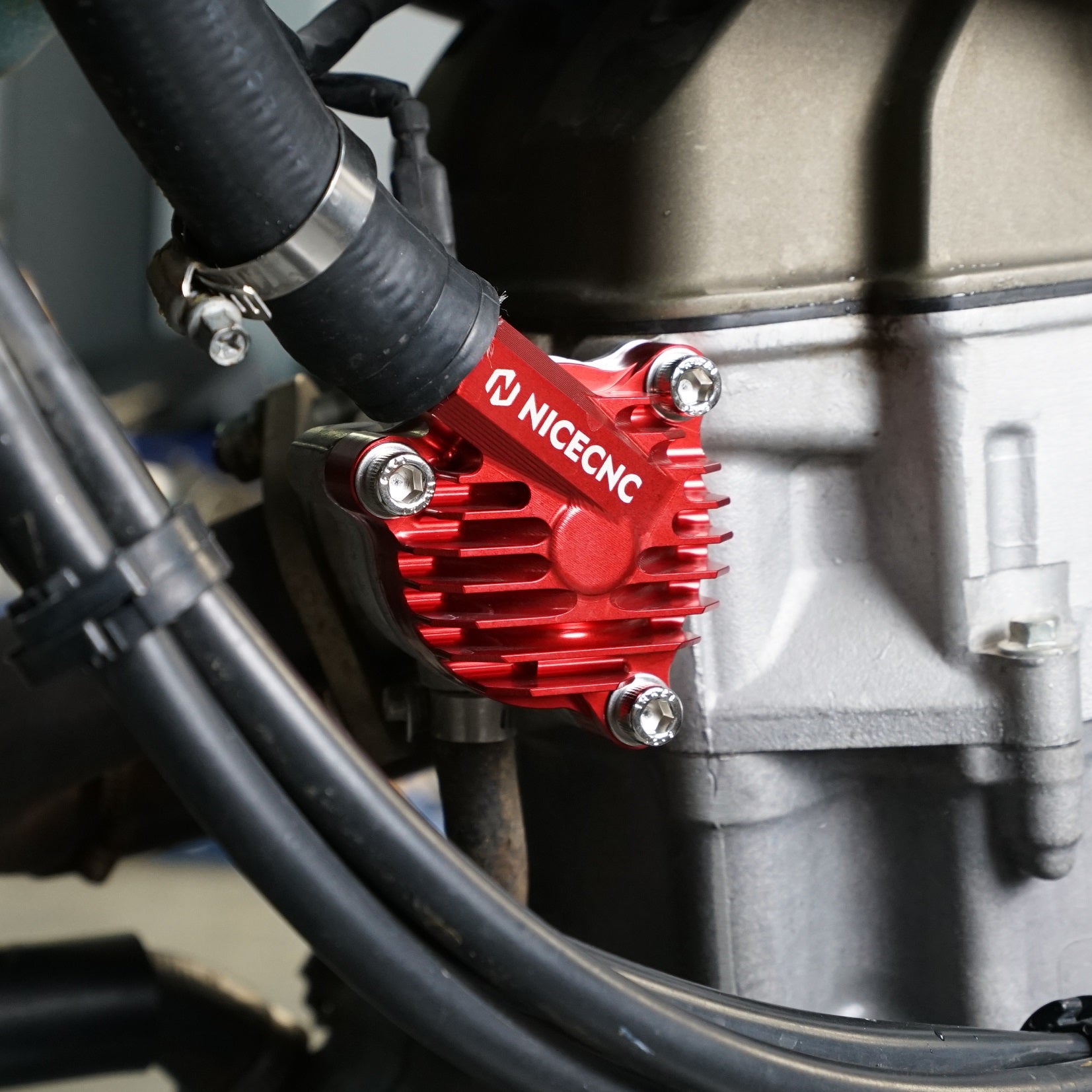 ATV Thermostat Cover Thermost Housing Guard For Honda TRX 450 R / ER 06-14