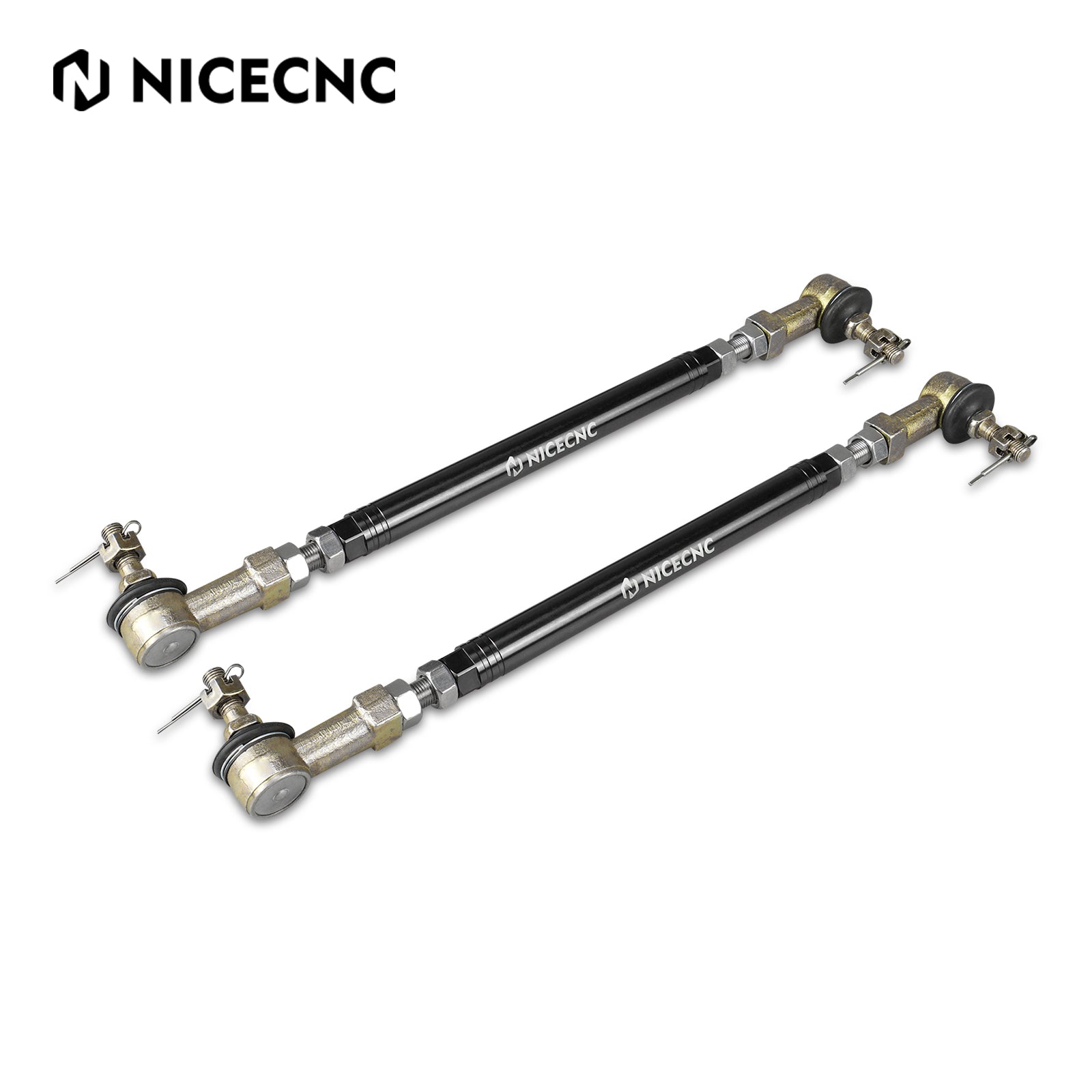 ATV Upgraded Tie Rods w/ Tie Rod Ball Joints Ends Kit For Honda TRX 450 R / ER