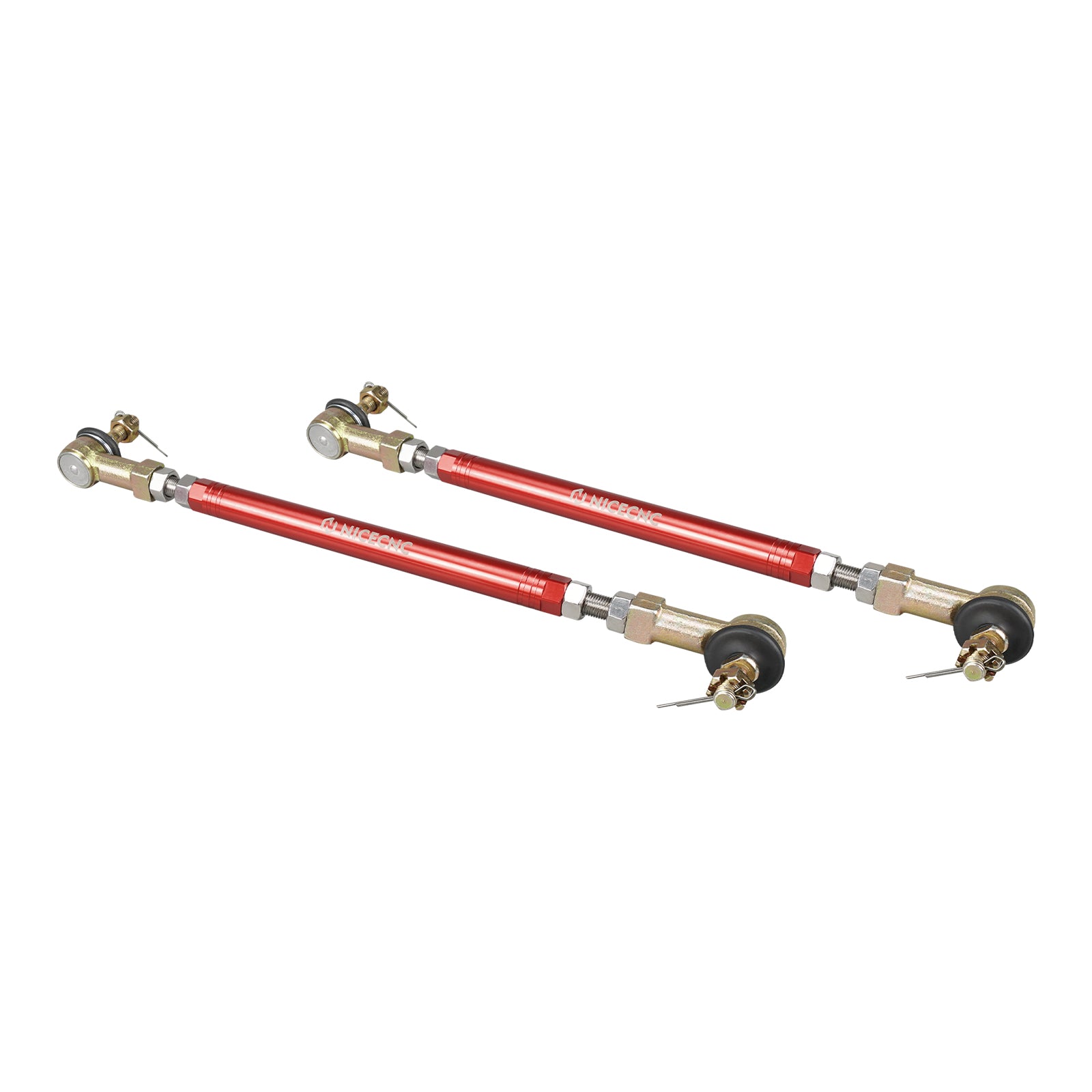 ATV Upgraded Tie Rods w/ Tie Rod Ball Joints Ends Kit For Honda TRX 450 R / ER