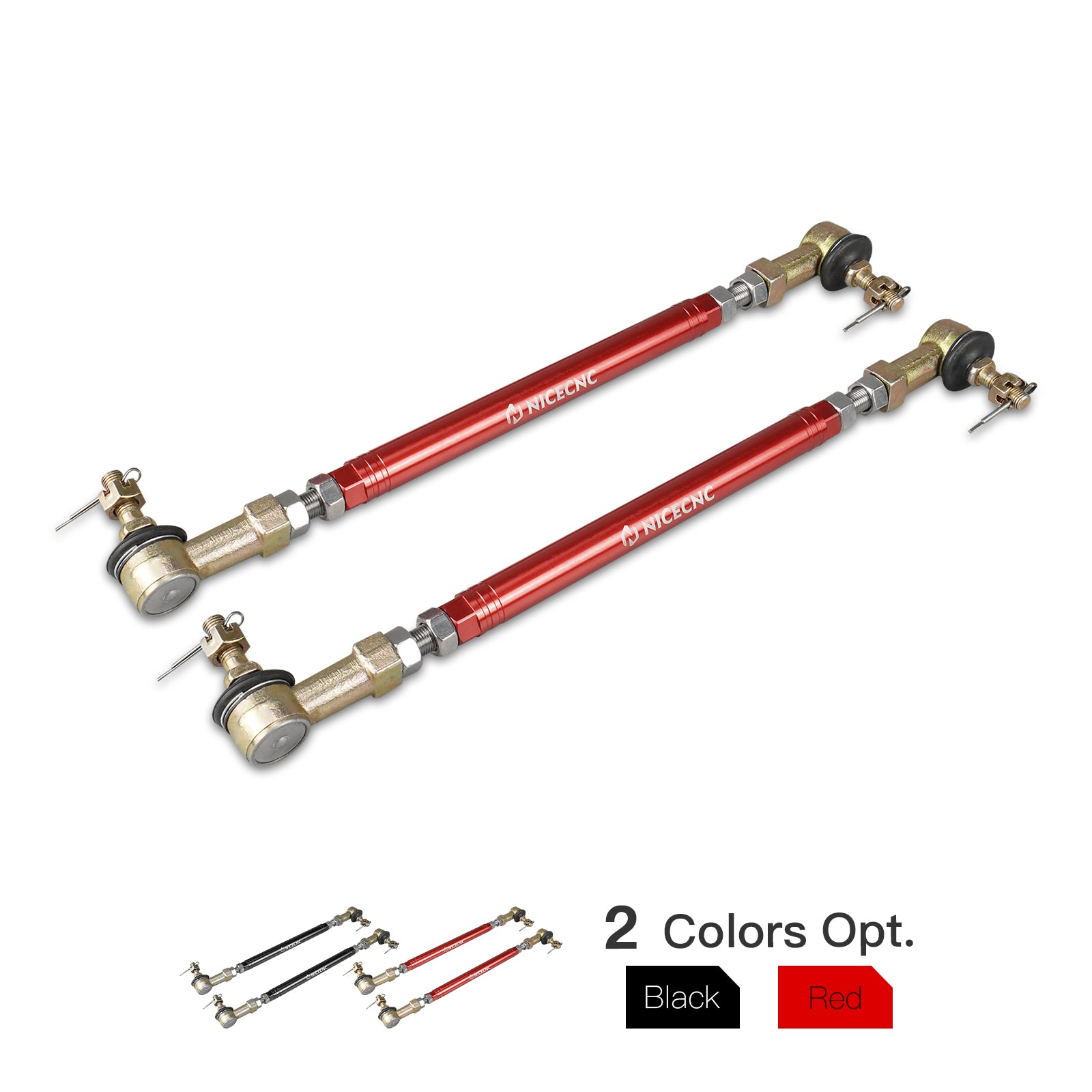 Honda TRX450R TRX450ER Pair Upgraded Tie Rods Ball Joints Kit