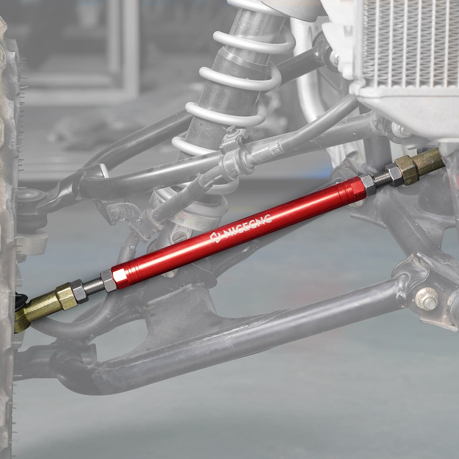 ATV Upgraded Tie Rods w/ Tie Rod Ball Joints Ends Kit For Honda TRX 450 R / ER