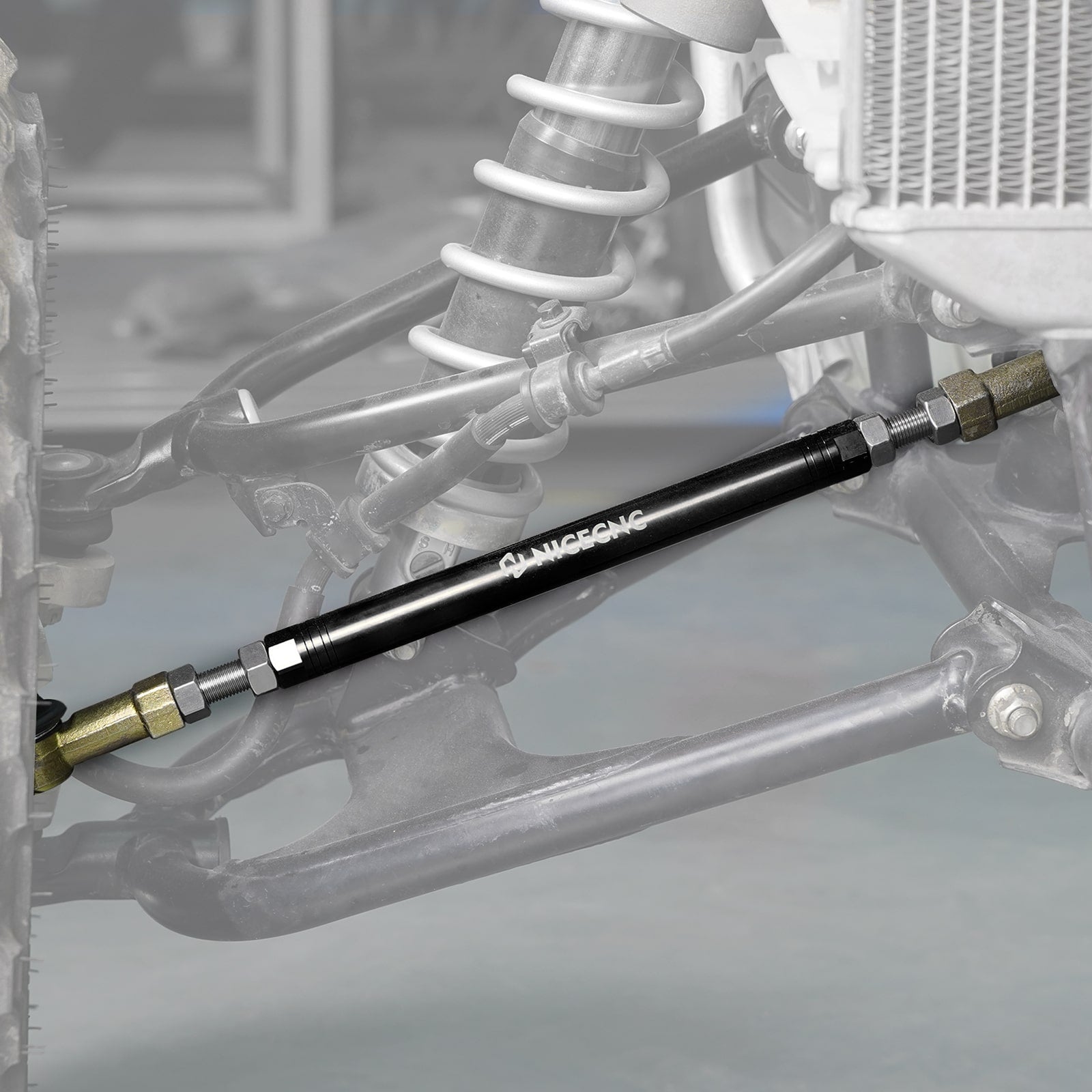 ATV Upgraded Tie Rods w/ Tie Rod Ball Joints Ends Kit For Honda TRX 450 R / ER