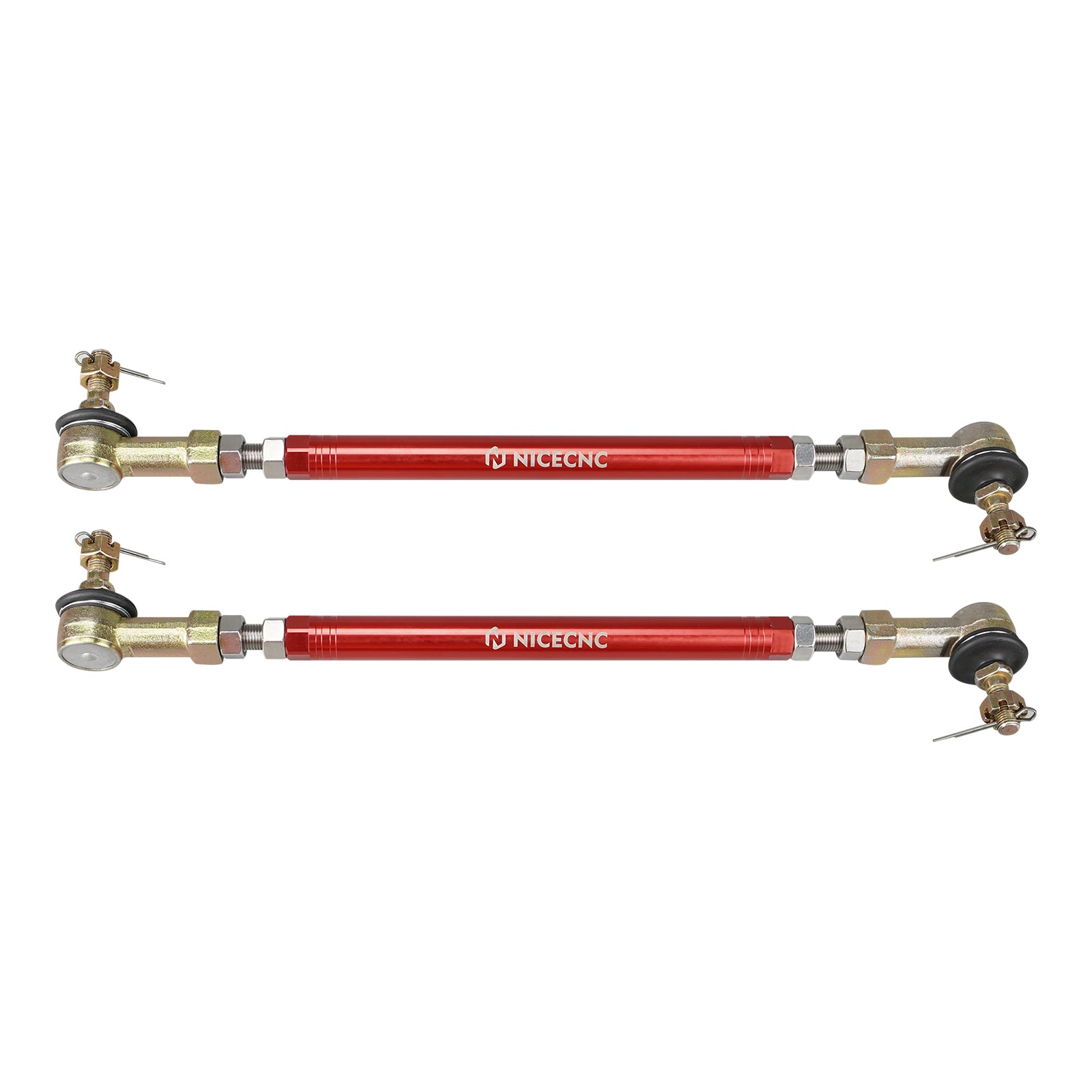 ATV Upgraded Tie Rods w/ Tie Rod Ball Joints Ends Kit For Honda TRX 450 R / ER