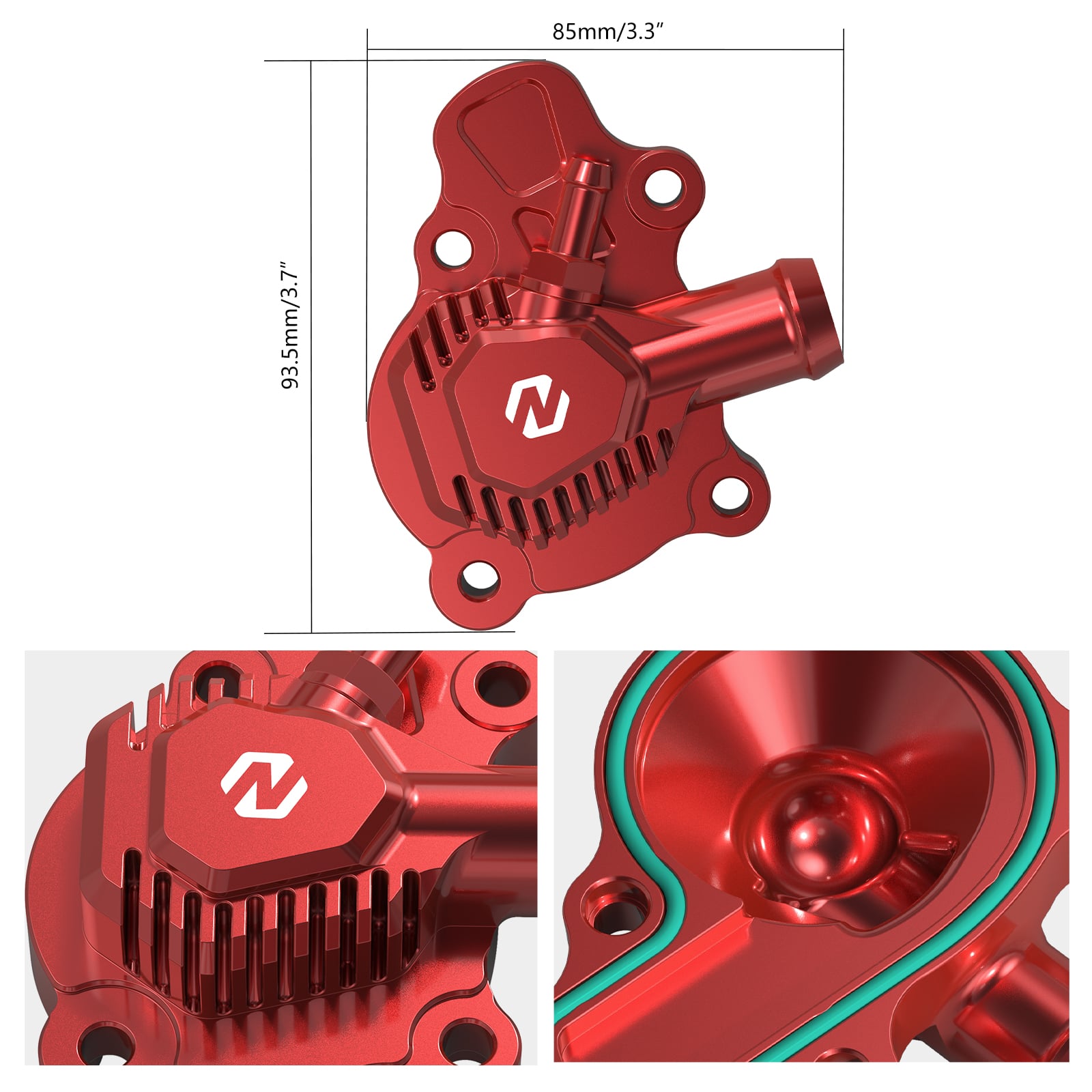 ATV Water Pump Housing Cover Guard For Honda TRX 450 R / ER 06-14