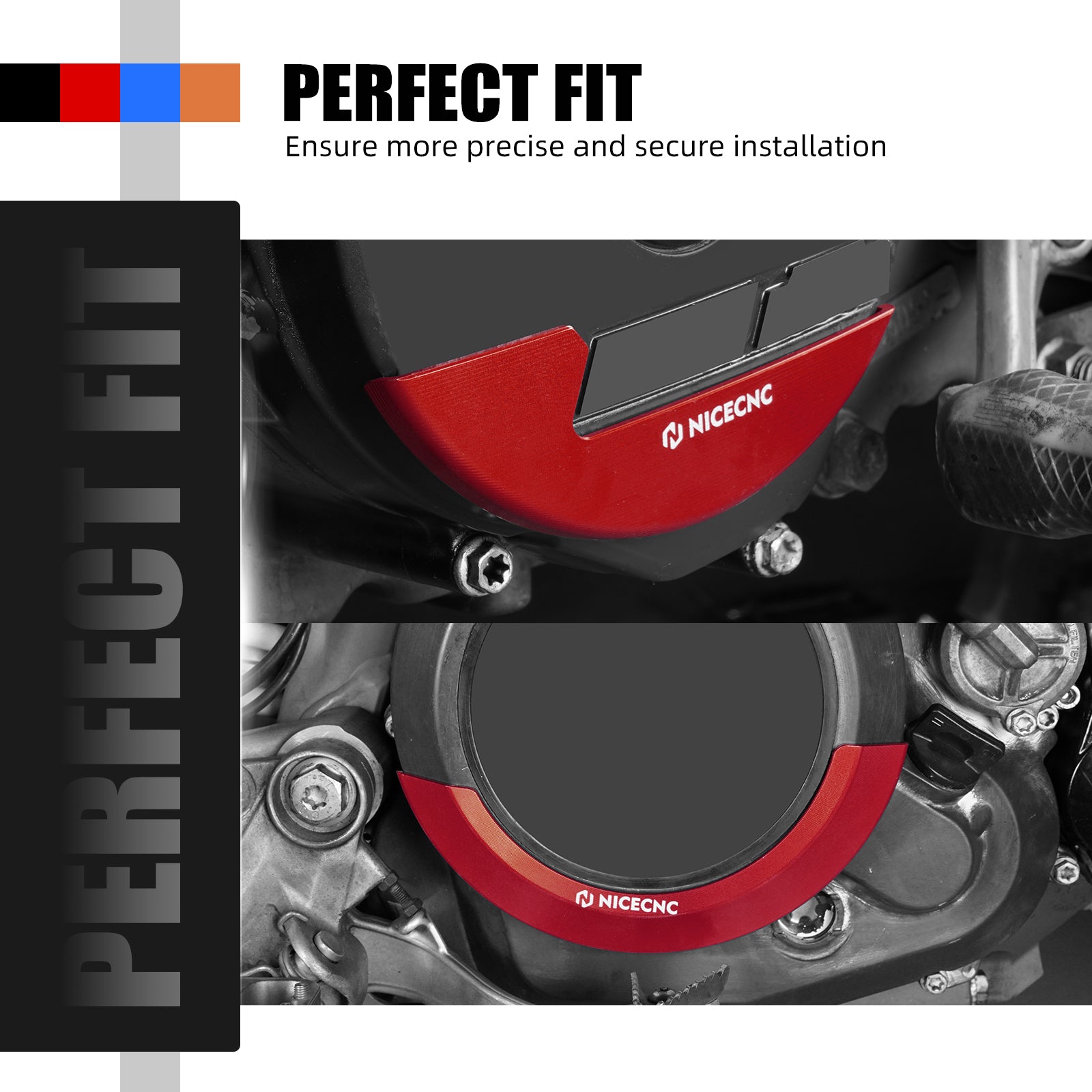 Engine Clutch Cover + Ignition Guard Kit For GasGas SM ES 700 2022-2025