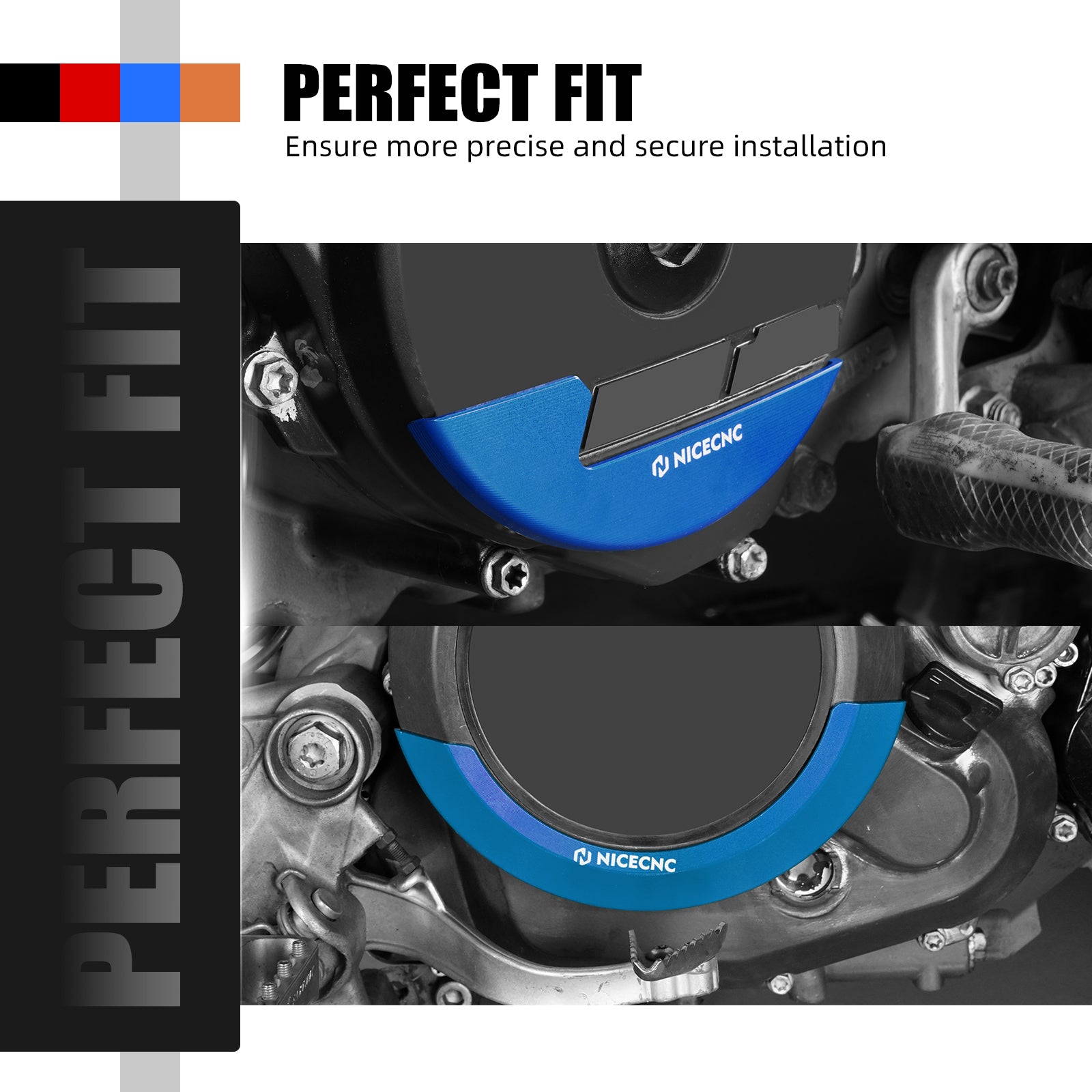 Engine Clutch Cover + Ignition Guard Kit For GasGas SM ES 700 2022-2025