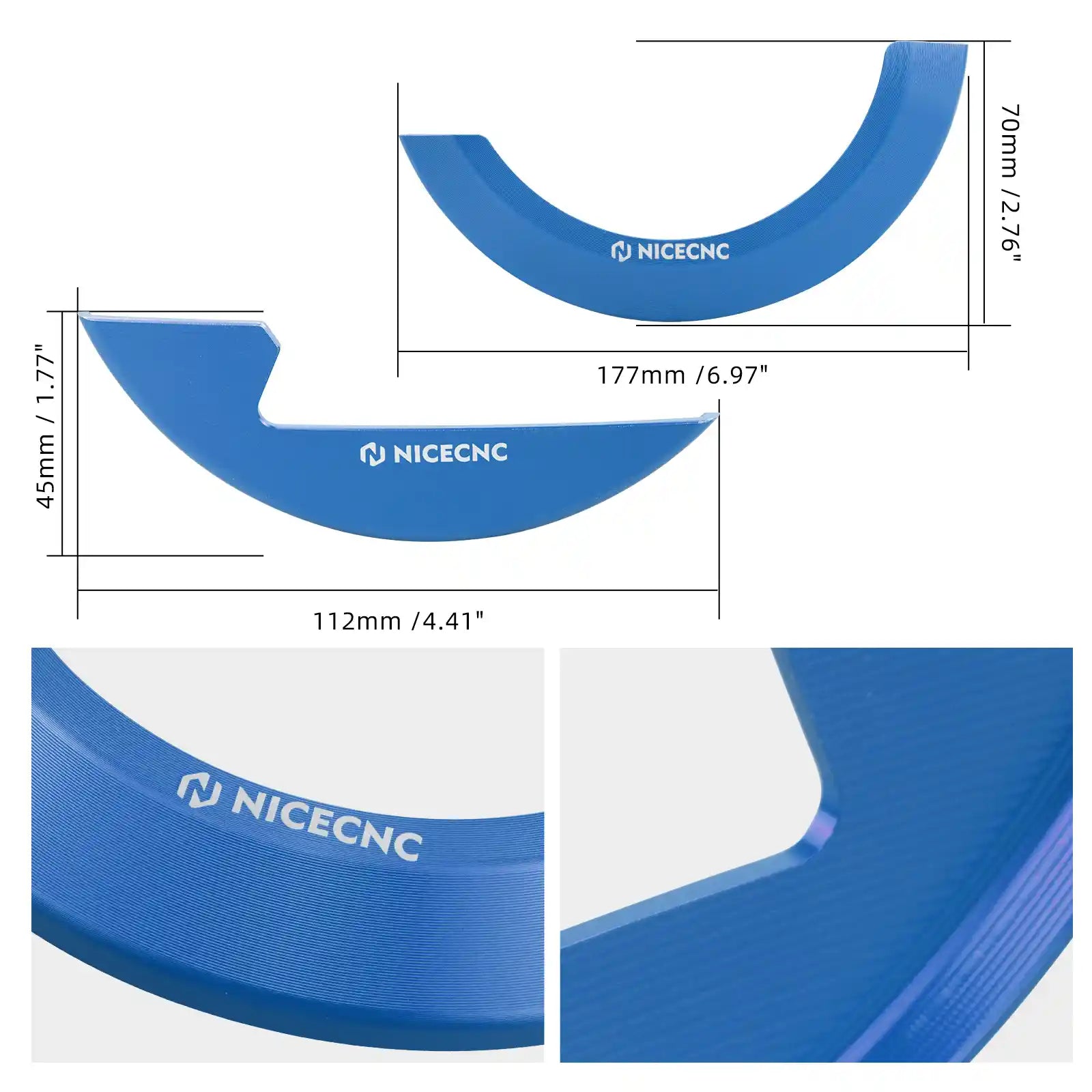 Engine Clutch Cover + Ignition Guard Kit For GasGas SM ES 700 2022-2025