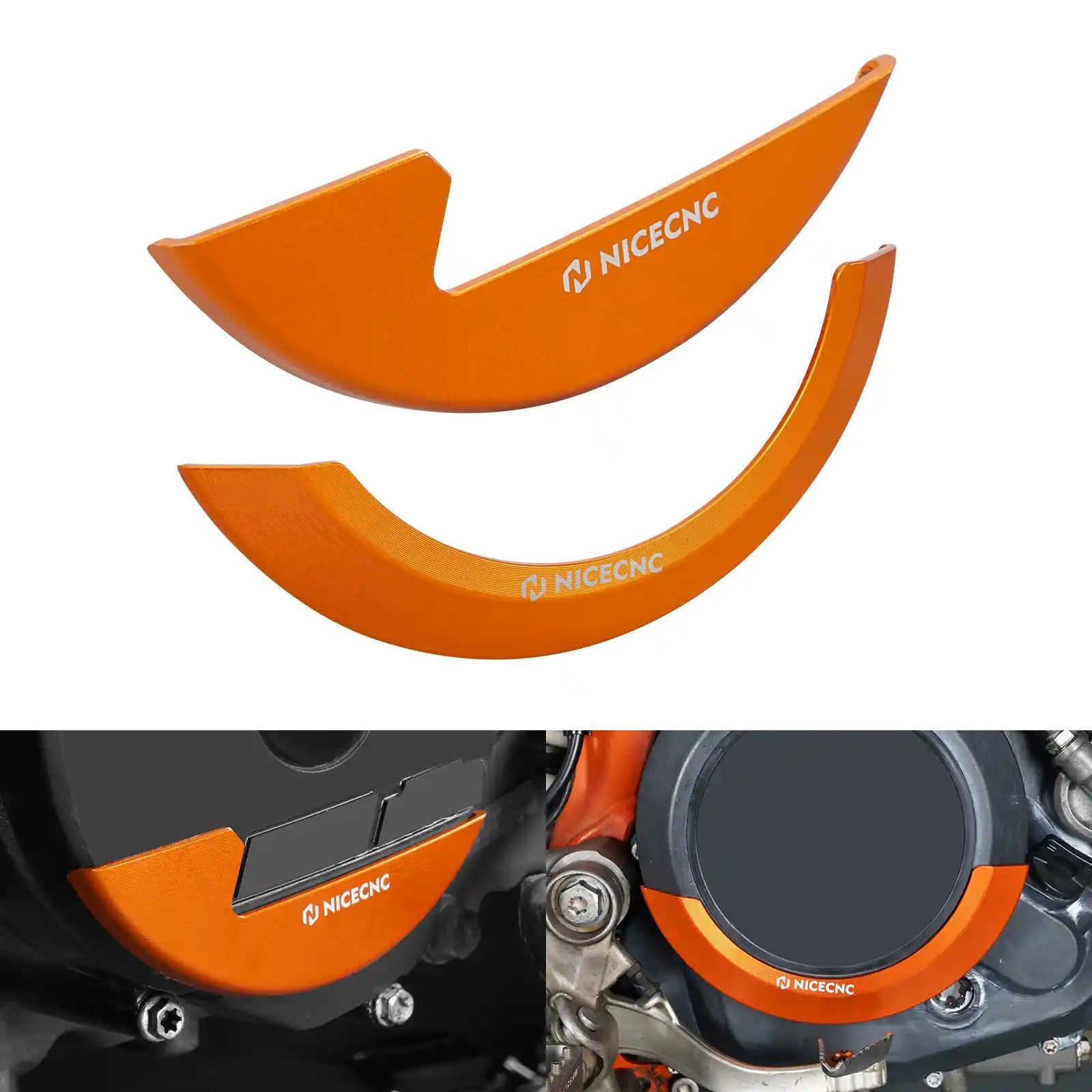 Engine Clutch Cover + Ignition Guard Kit For GasGas SM ES 700 2022-2025