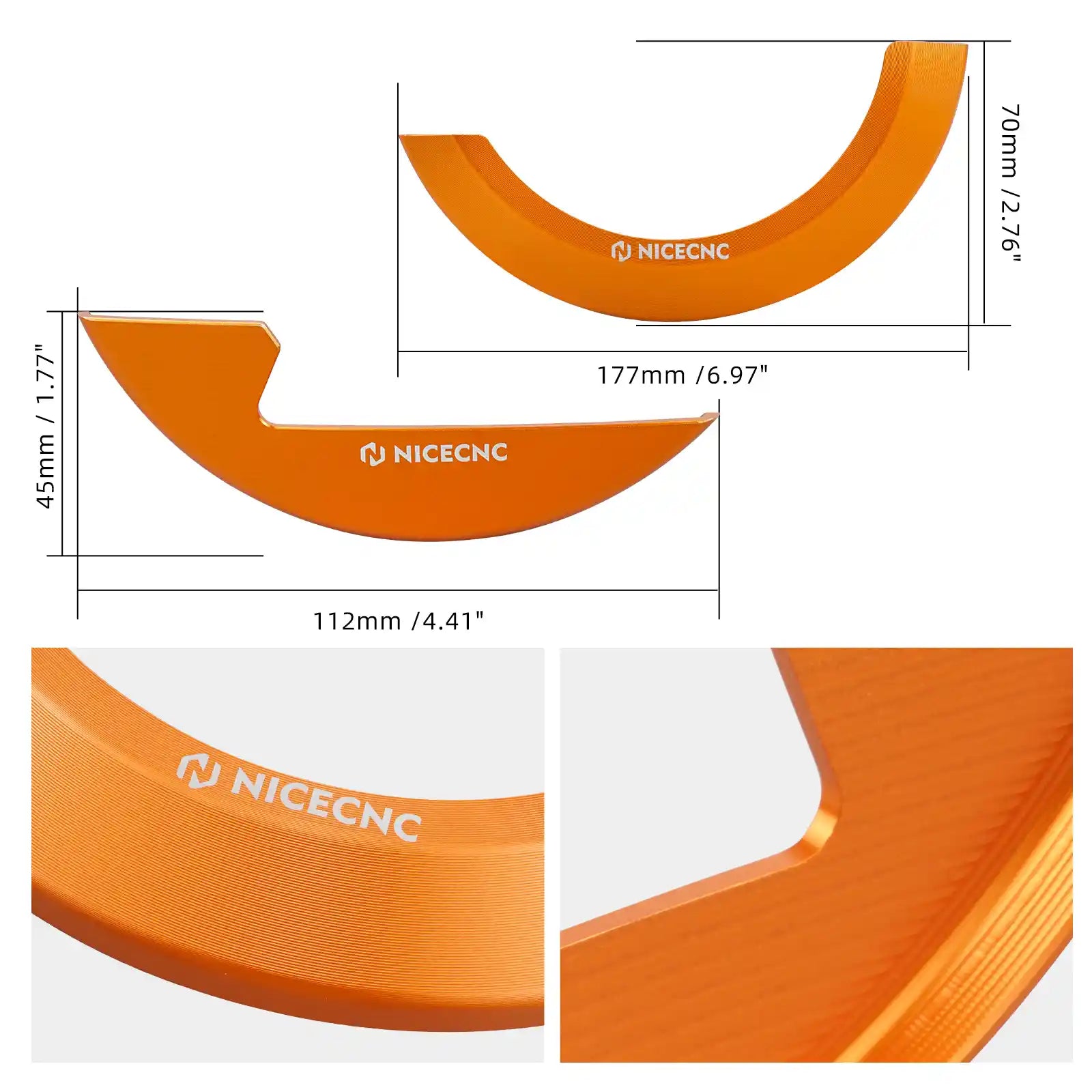 Engine Clutch Cover + Ignition Guard Kit For GasGas SM ES 700 2022-2025