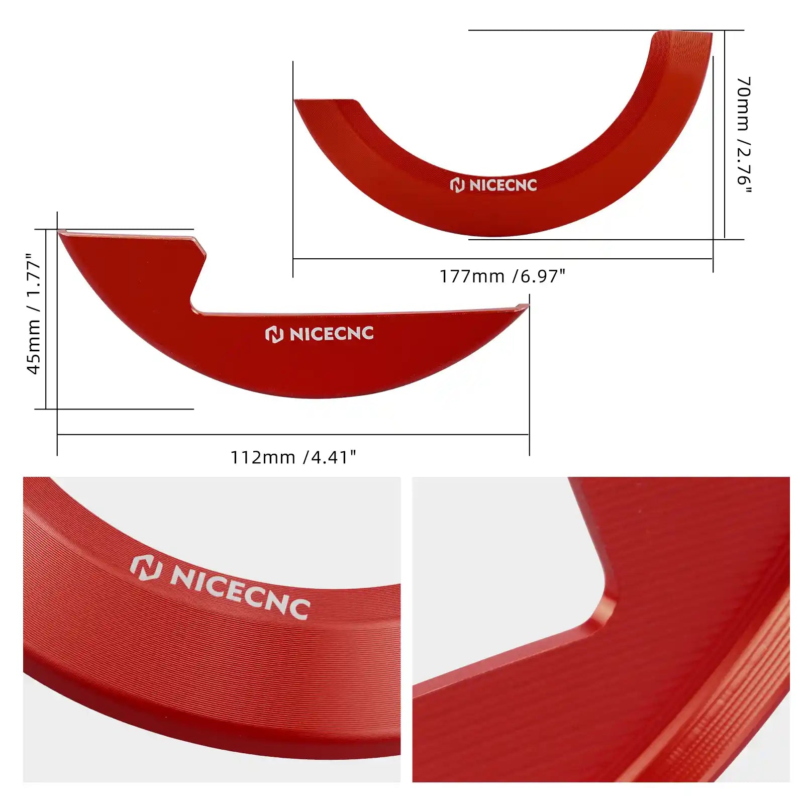 Engine Clutch Cover + Ignition Guard Kit For GasGas SM ES 700 2022-2025