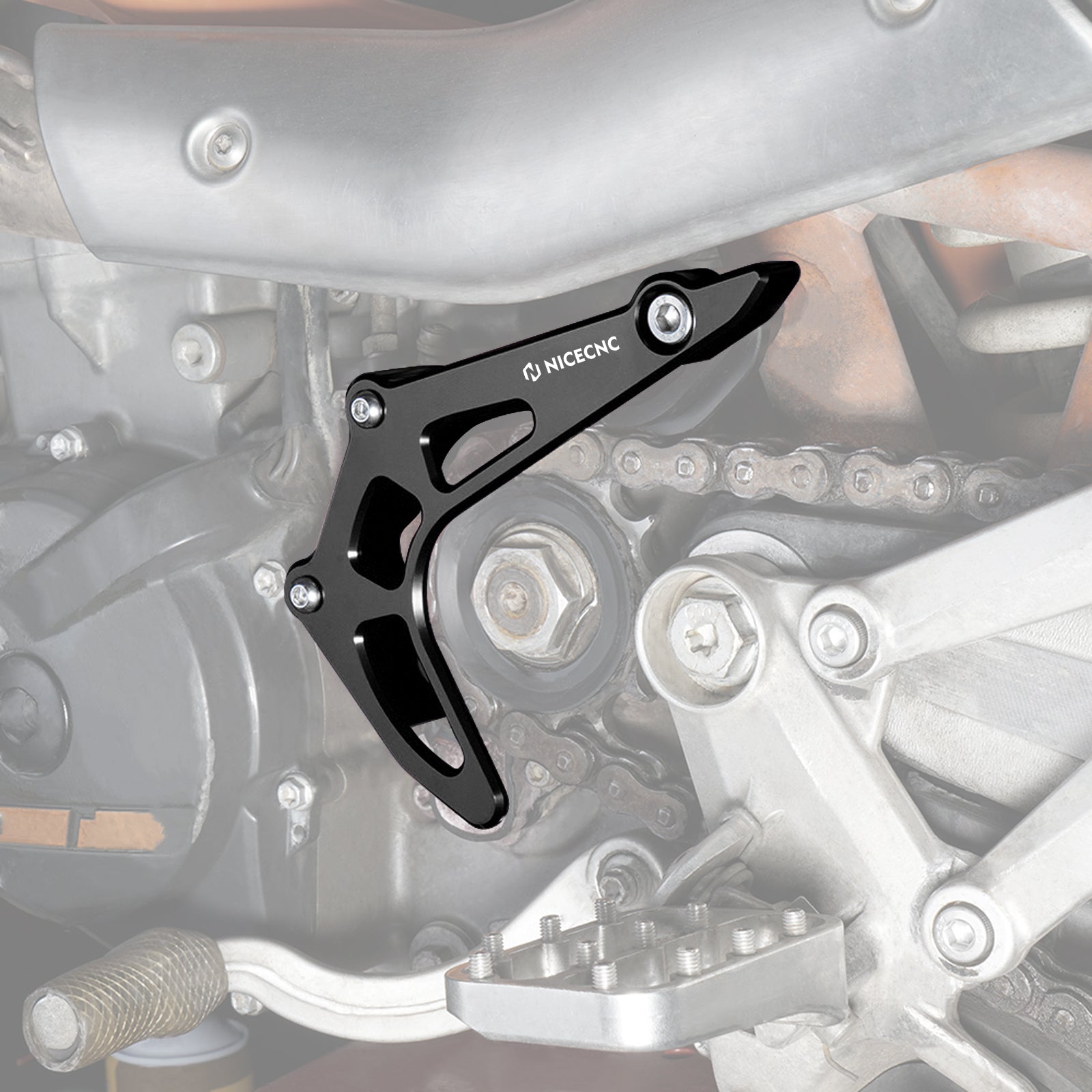 Sprocket Cover Case Saver Chain Guard For Husqvarna 701 Enduro Supermoto 16-23