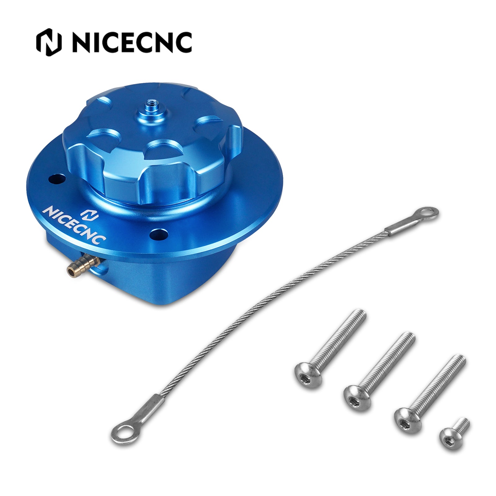 Gas Fuel Tank Filler Neck Cap Kit For Husqvarna 701 Enduro Supermoto SM 2016-2024