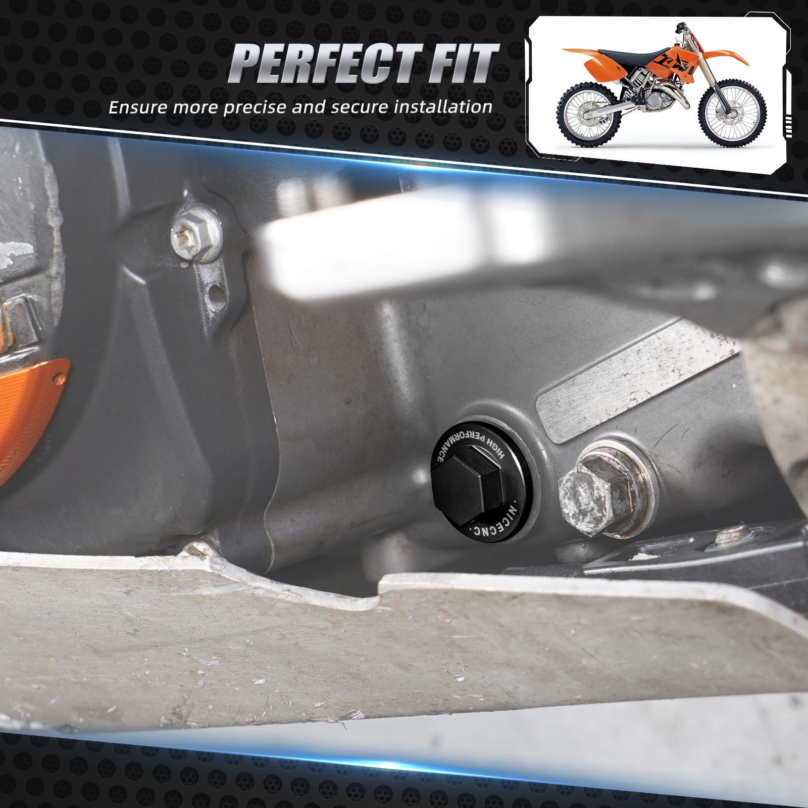 Magnetic Oil Drain Plug Bolt Screw For KTM 690 Enduro SMC R 2008-2023