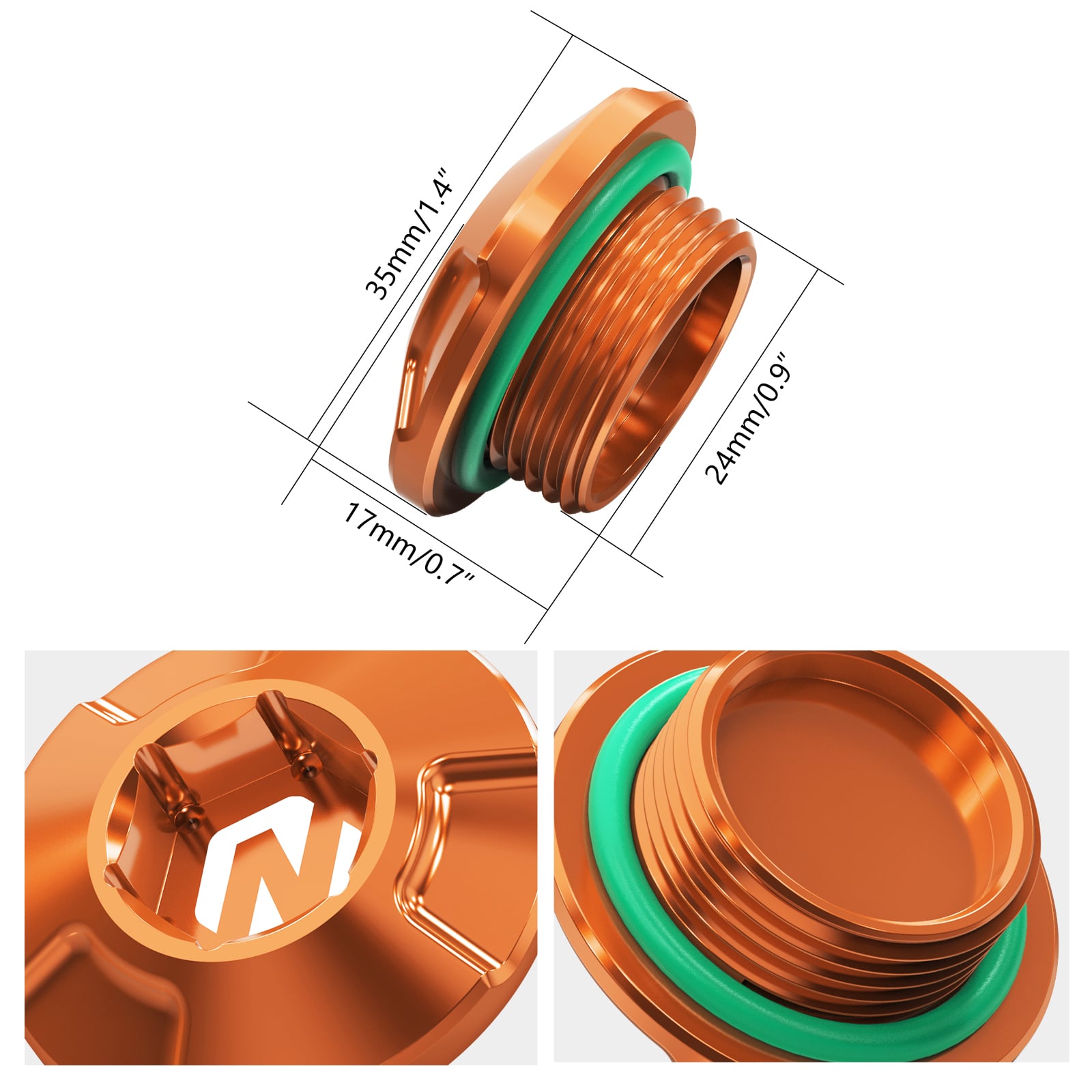 Engine Ignition Cover Cap For Husqvarna FC FE 250 350 701 Enduro SM Norden 901