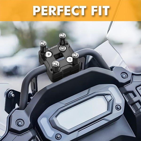 14mm Handlebar GPS Phone Mount AMPS Holder Bar Clamp For Kawasaki KLR650 2022-2023