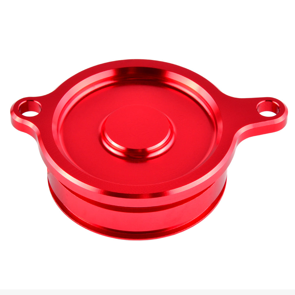 Engine Oil Filter Cover Cap For Kawasaki KLX450R 2008-2015 KX450F 2006-2015