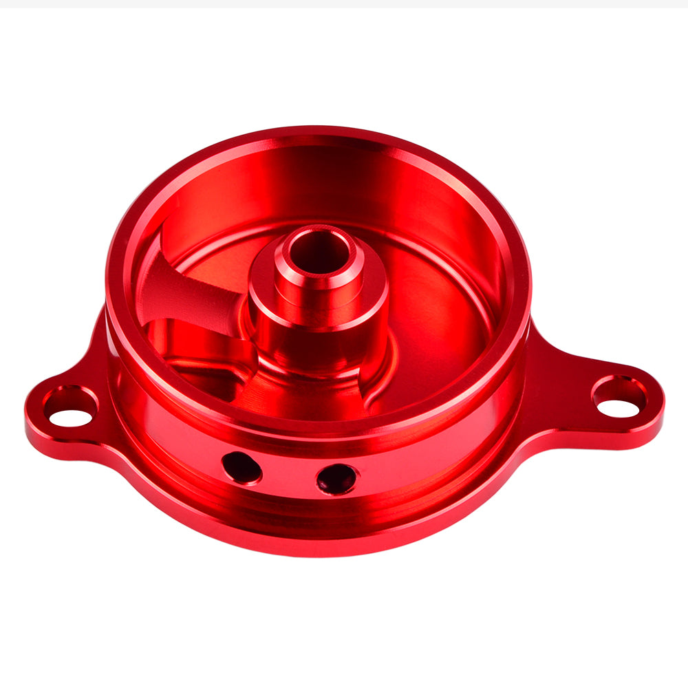 Engine Oil Filter Cover Cap For Kawasaki KLX450R 2008-2015 KX450F 2006-2015