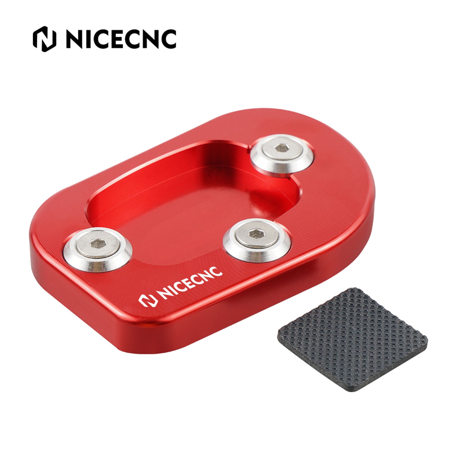 Side Kickstand Extension Plate – CNC Aluminum – Fits Honda CBR500R, CB500X/F, CBR250RR, NC750S