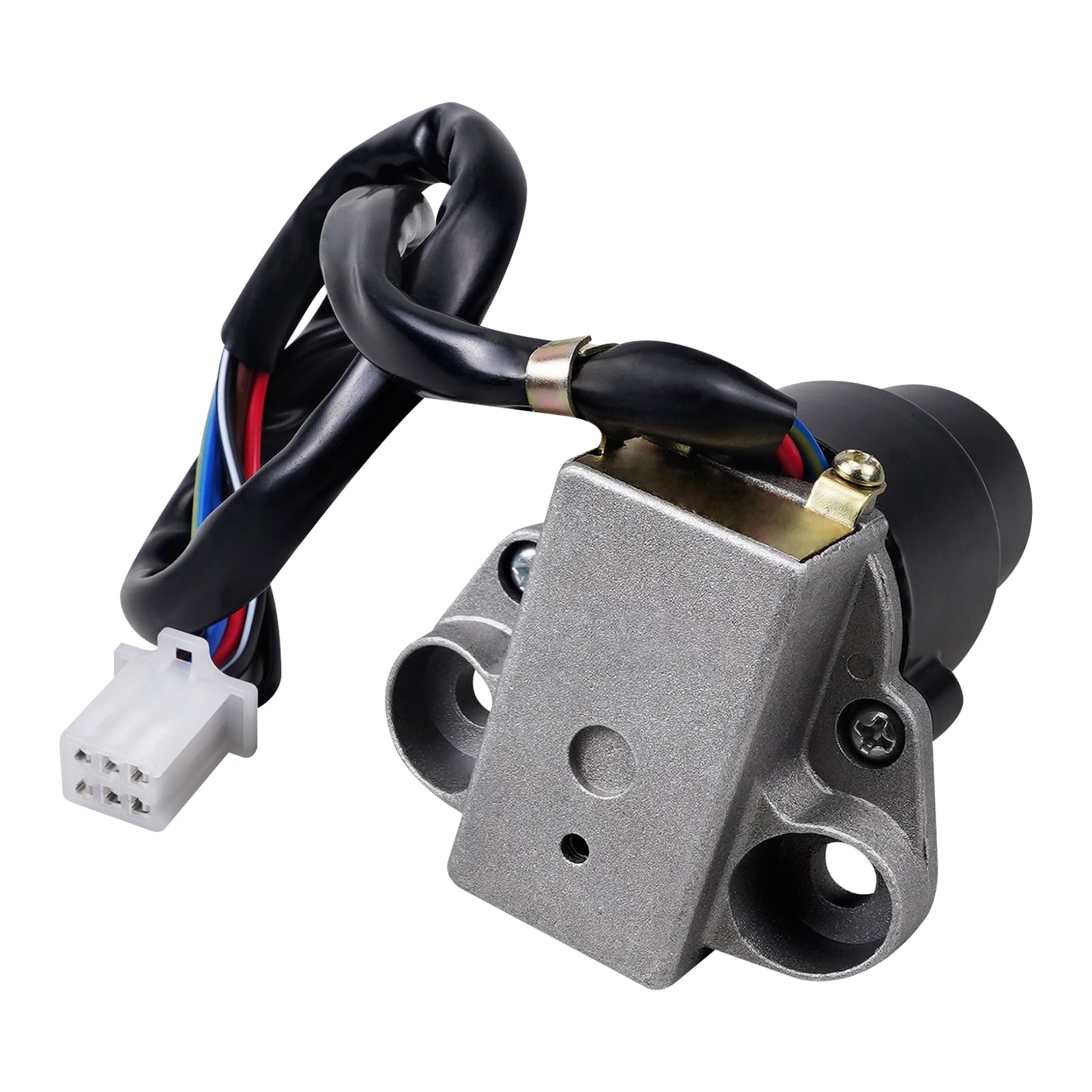 Ignition Key Switch with Fuel Gas Cap Lock Kit For Kawasaki KLR650