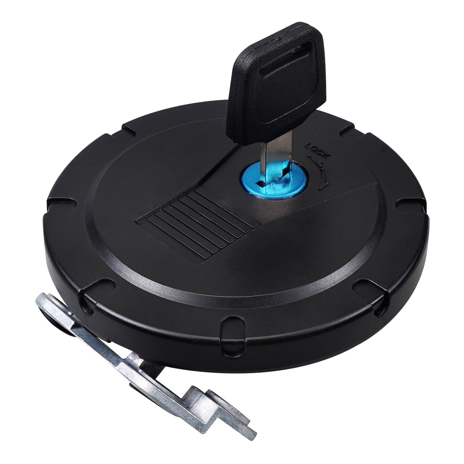 Ignition Key Switch with Fuel Gas Cap Lock Kit For Kawasaki KLR650